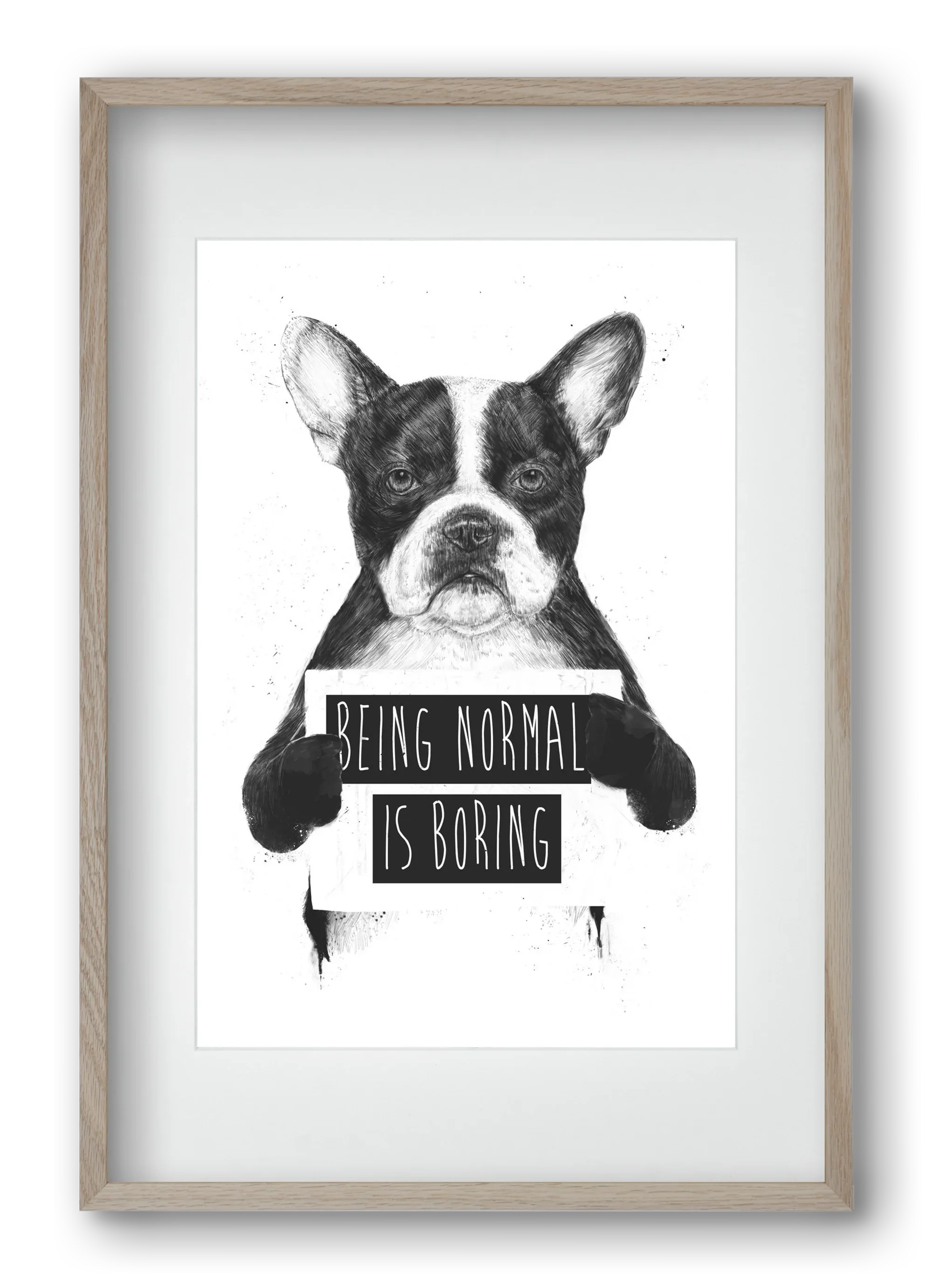 Being normal is boring - artbridge