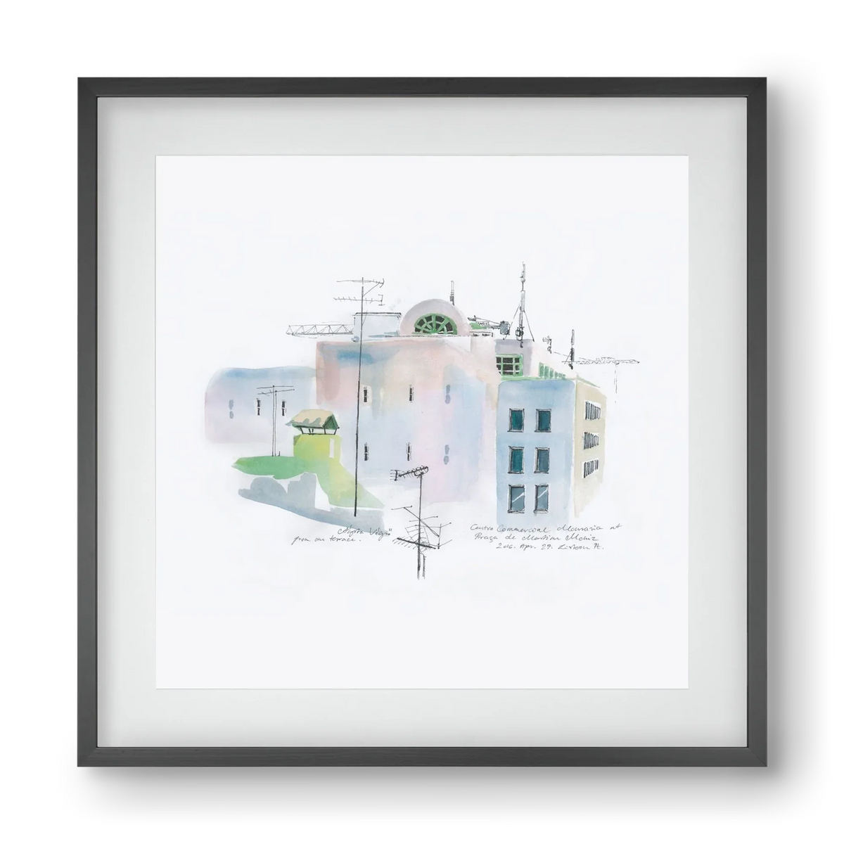 LISBON Aquarelle No.3 - artbridge