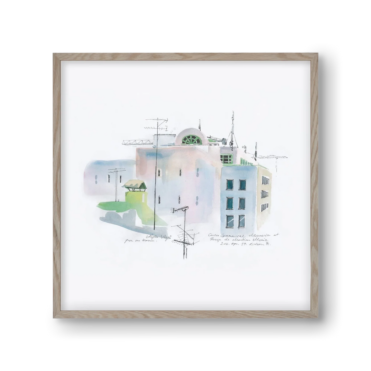 LISBON Aquarelle No.3 - artbridge