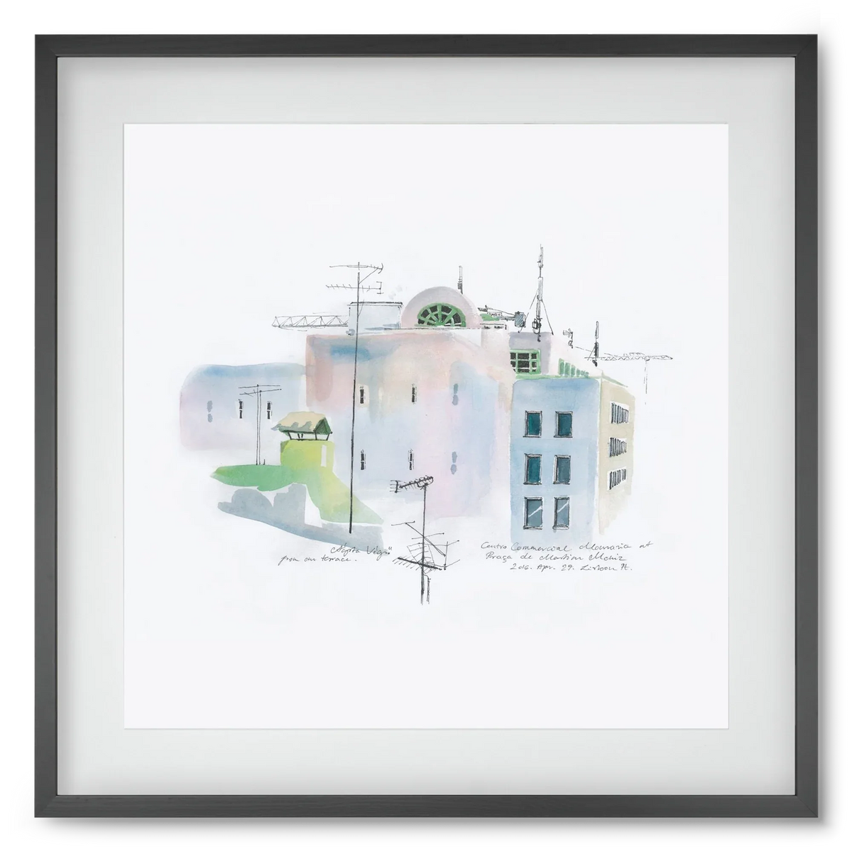 LISBON Aquarelle No.3 - artbridge