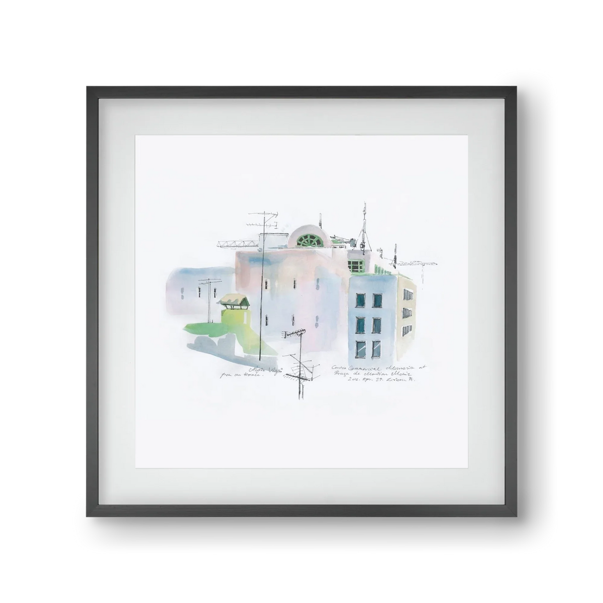 LISBON Aquarelle No.3 - artbridge