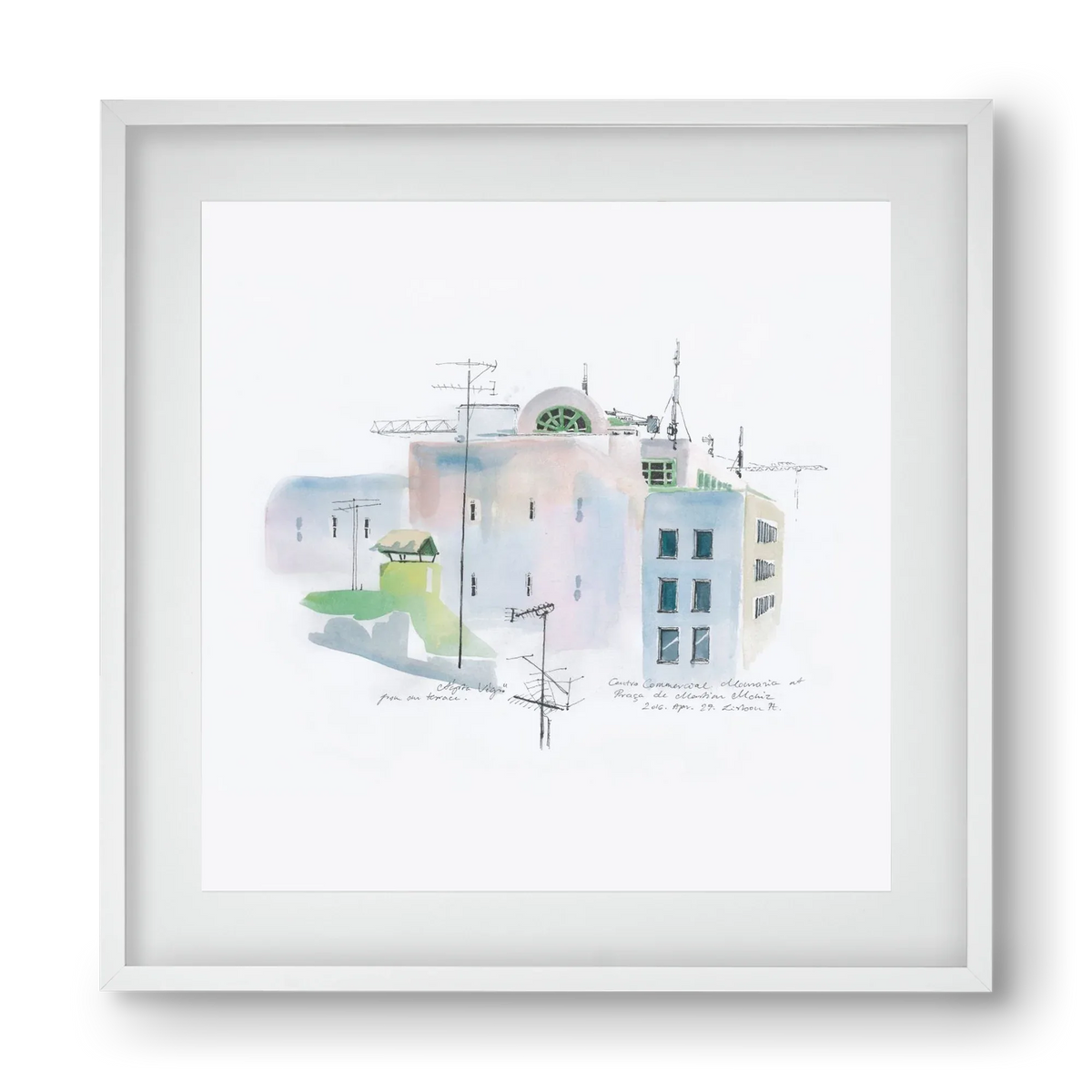 LISBON Aquarelle No.3 - artbridge