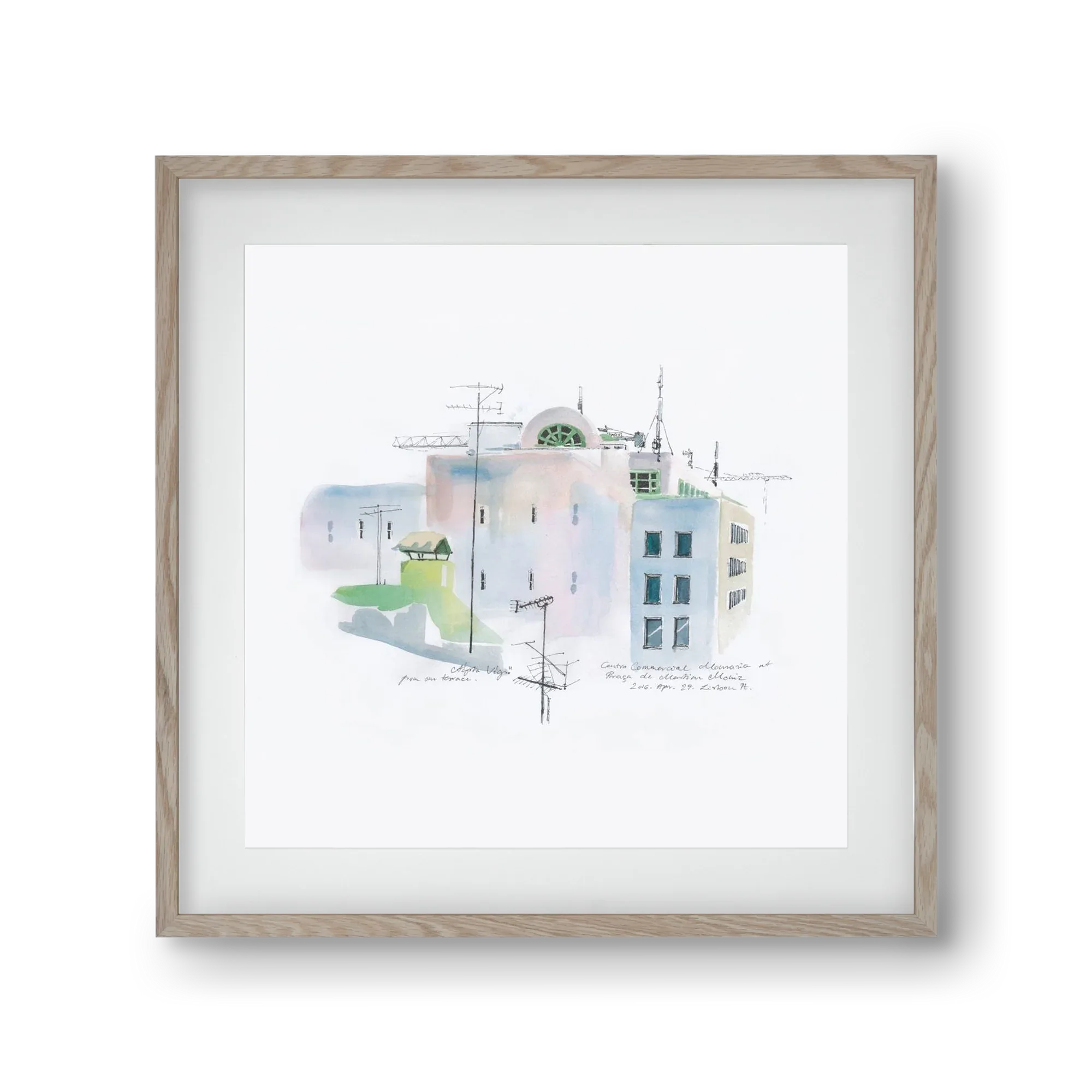 LISBON Aquarelle No.3 - artbridge