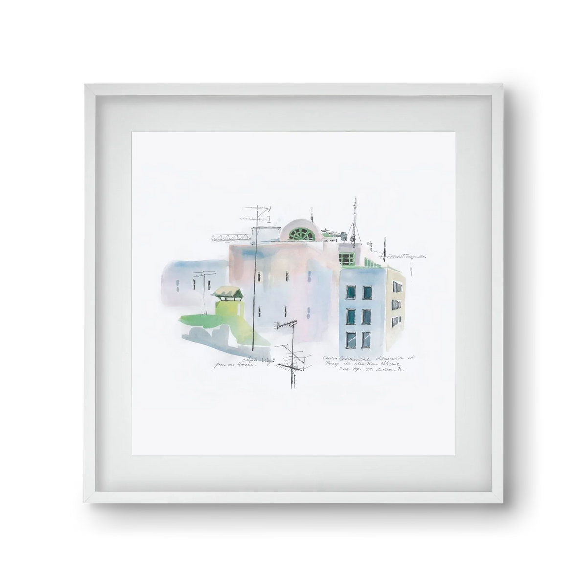 LISBON Aquarelle No.3 - artbridge
