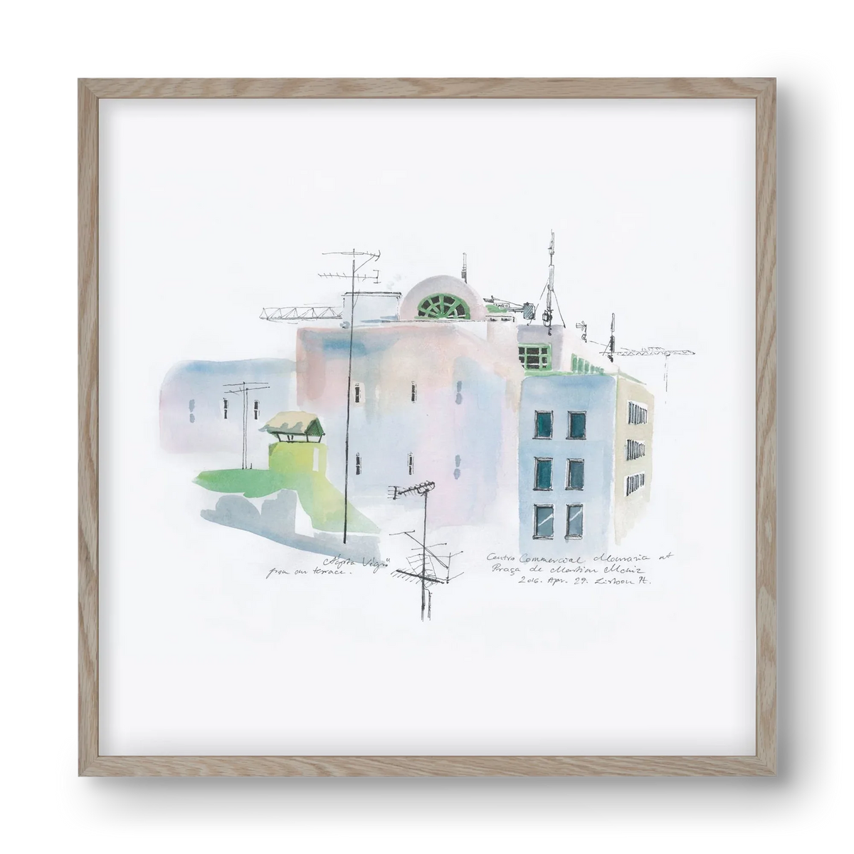 LISBON Aquarelle No.3 - artbridge