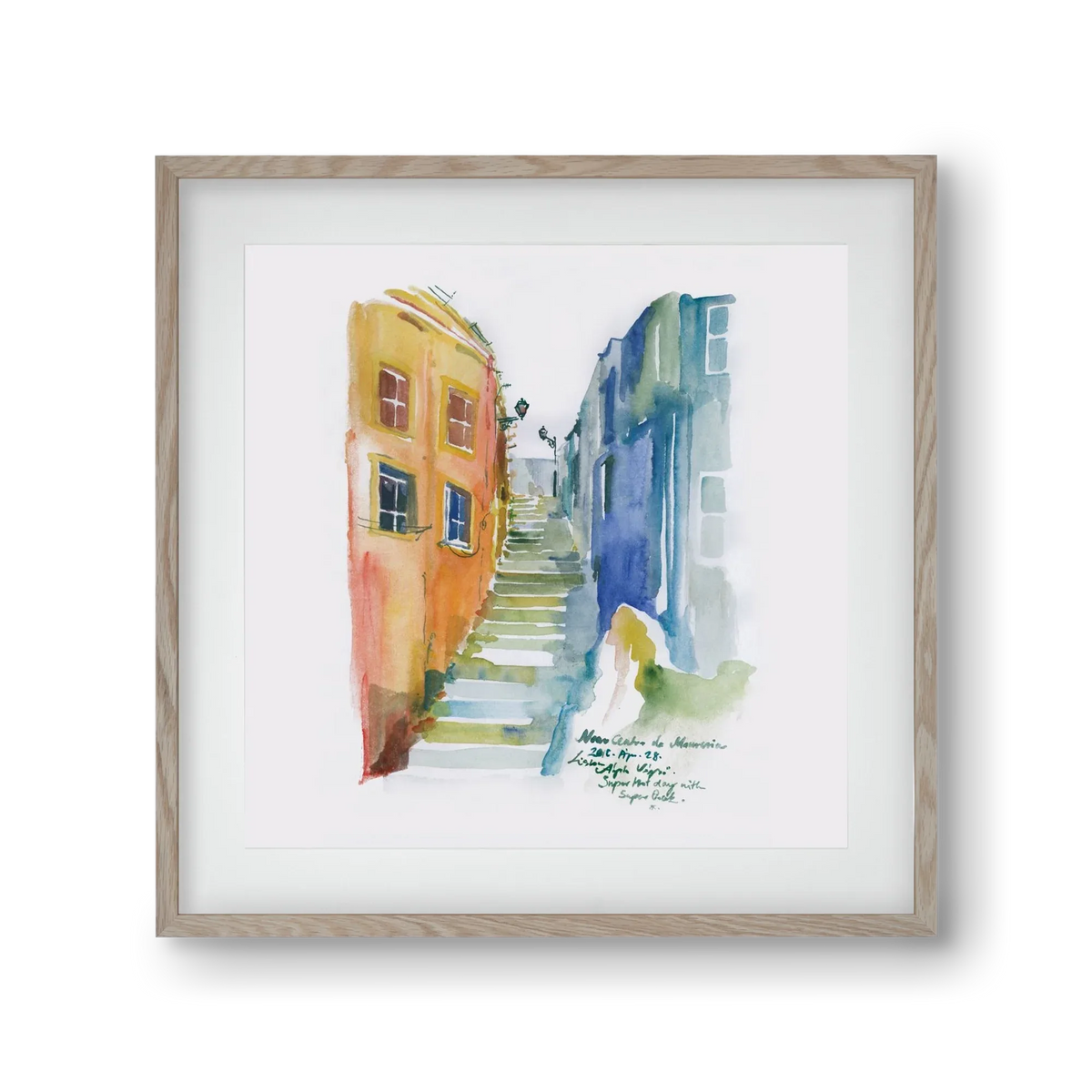 LISBON Aquarelle No.1 - artbridge