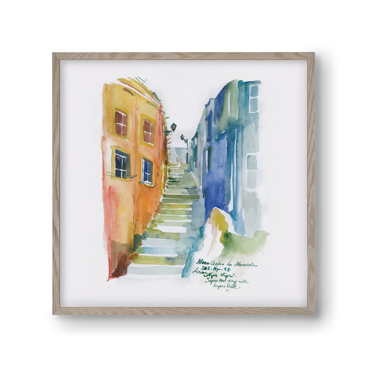 LISBON Aquarelle No.1 - artbridge