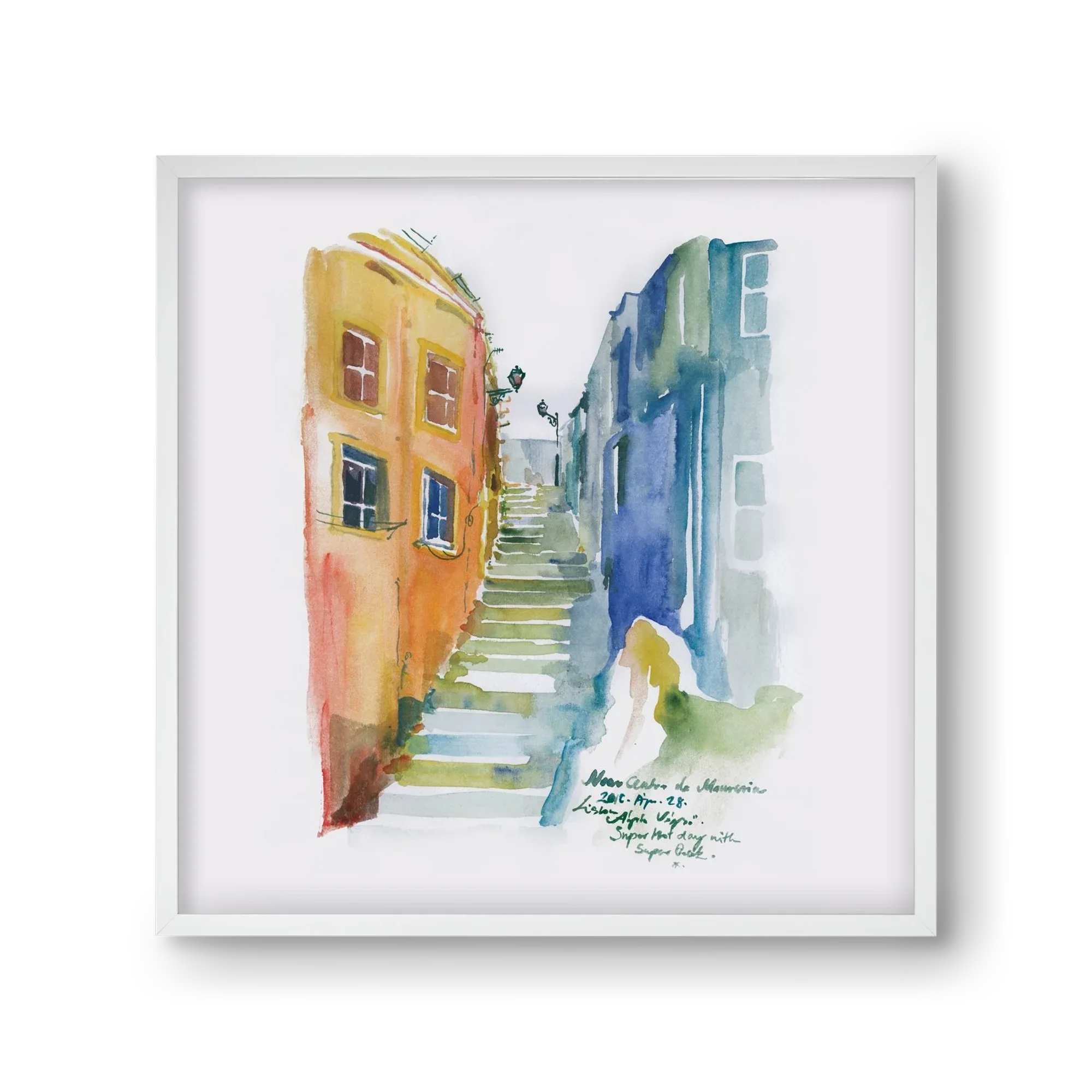 LISBON Aquarelle No.1 - artbridge