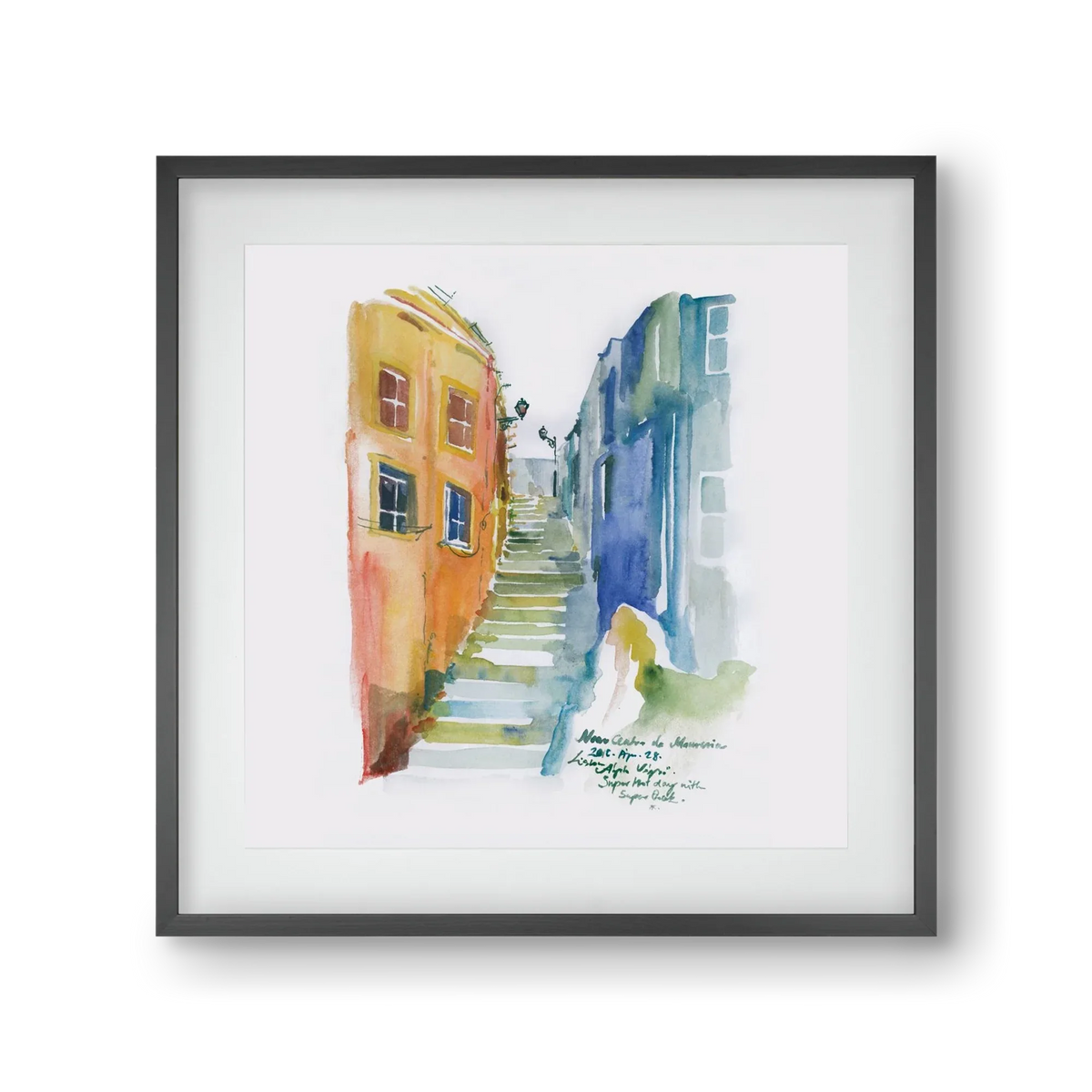 LISBON Aquarelle No.1 - artbridge