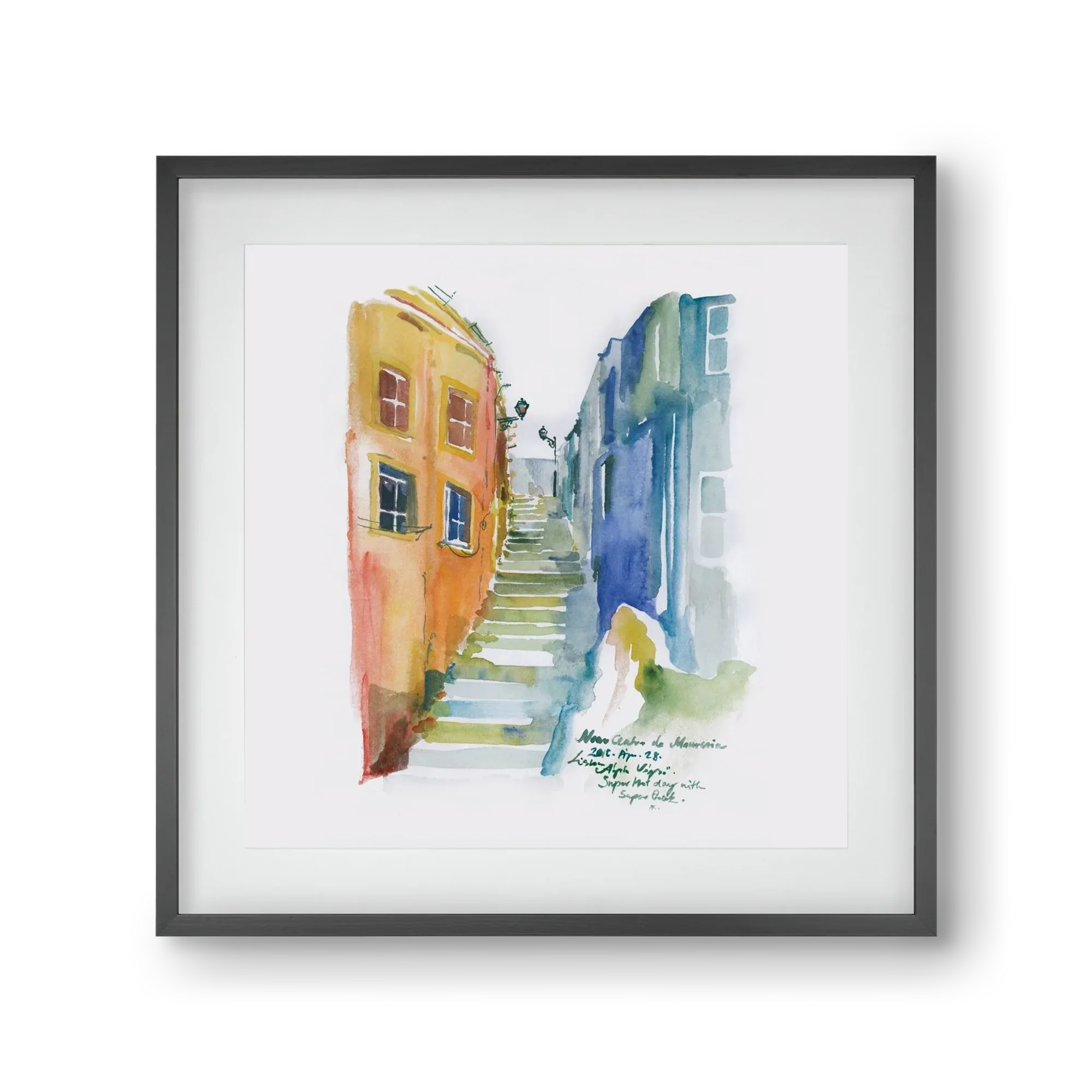 LISBON Aquarelle No.1 - artbridge
