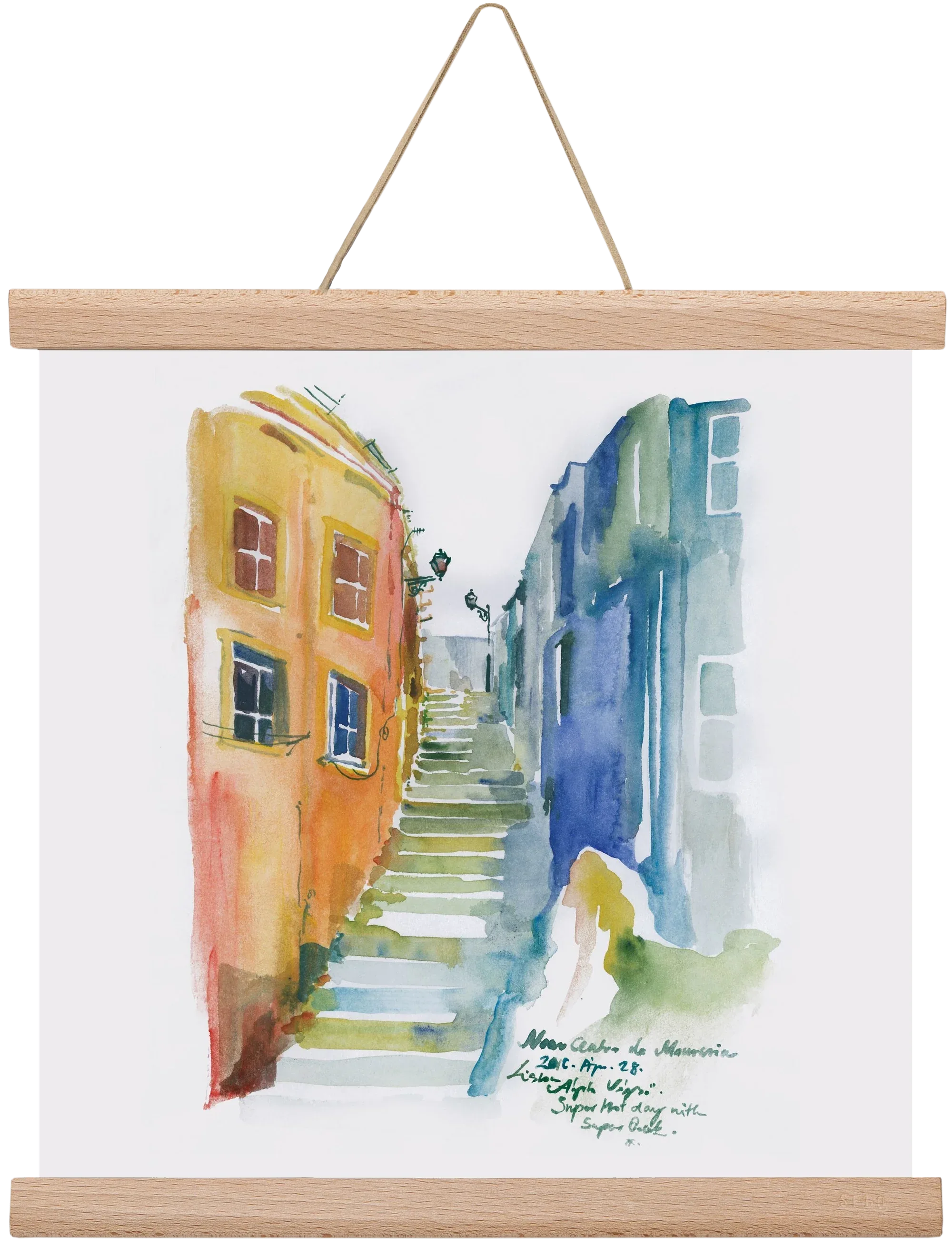 LISBON Aquarelle No.1 - artbridge