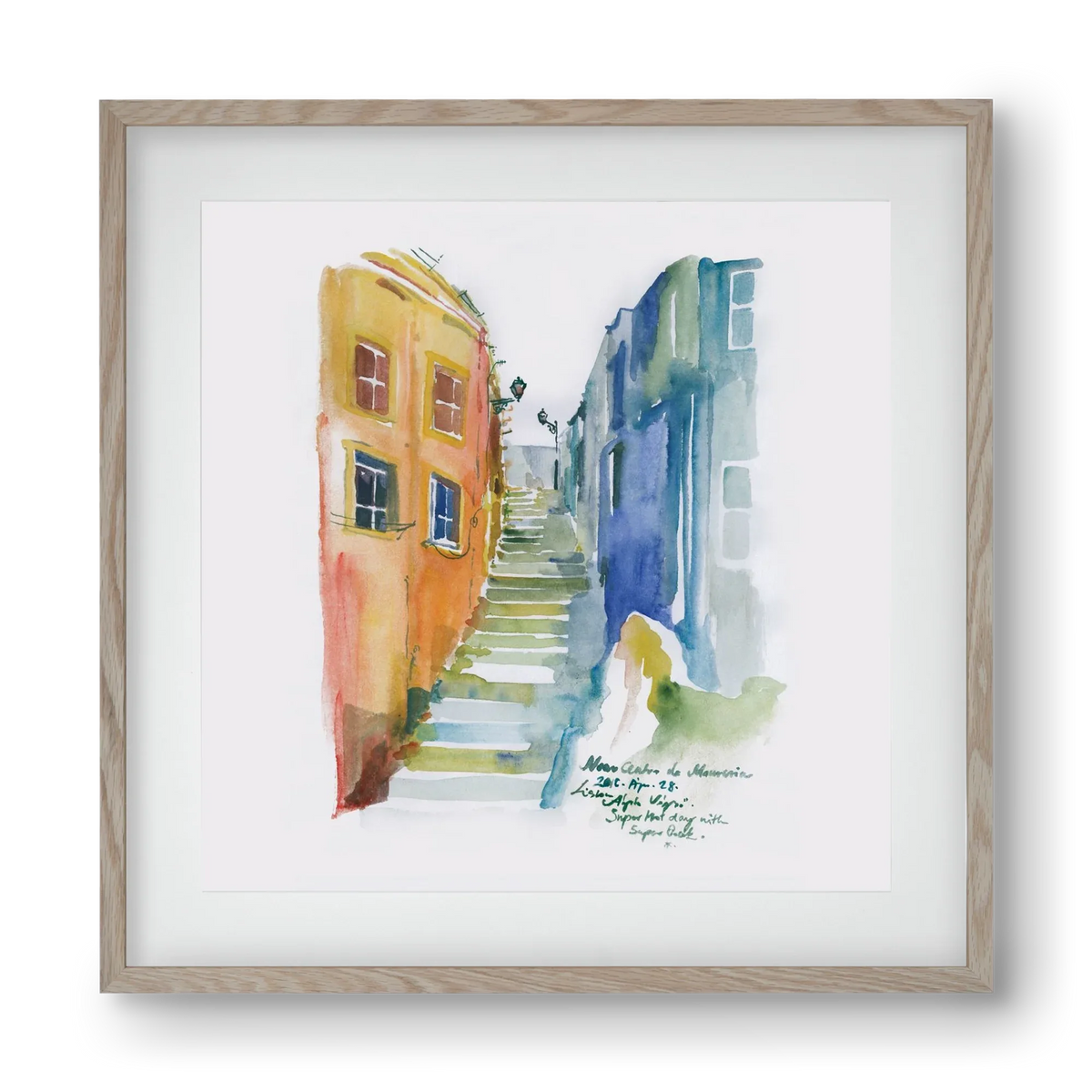 LISBON Aquarelle No.1 - artbridge