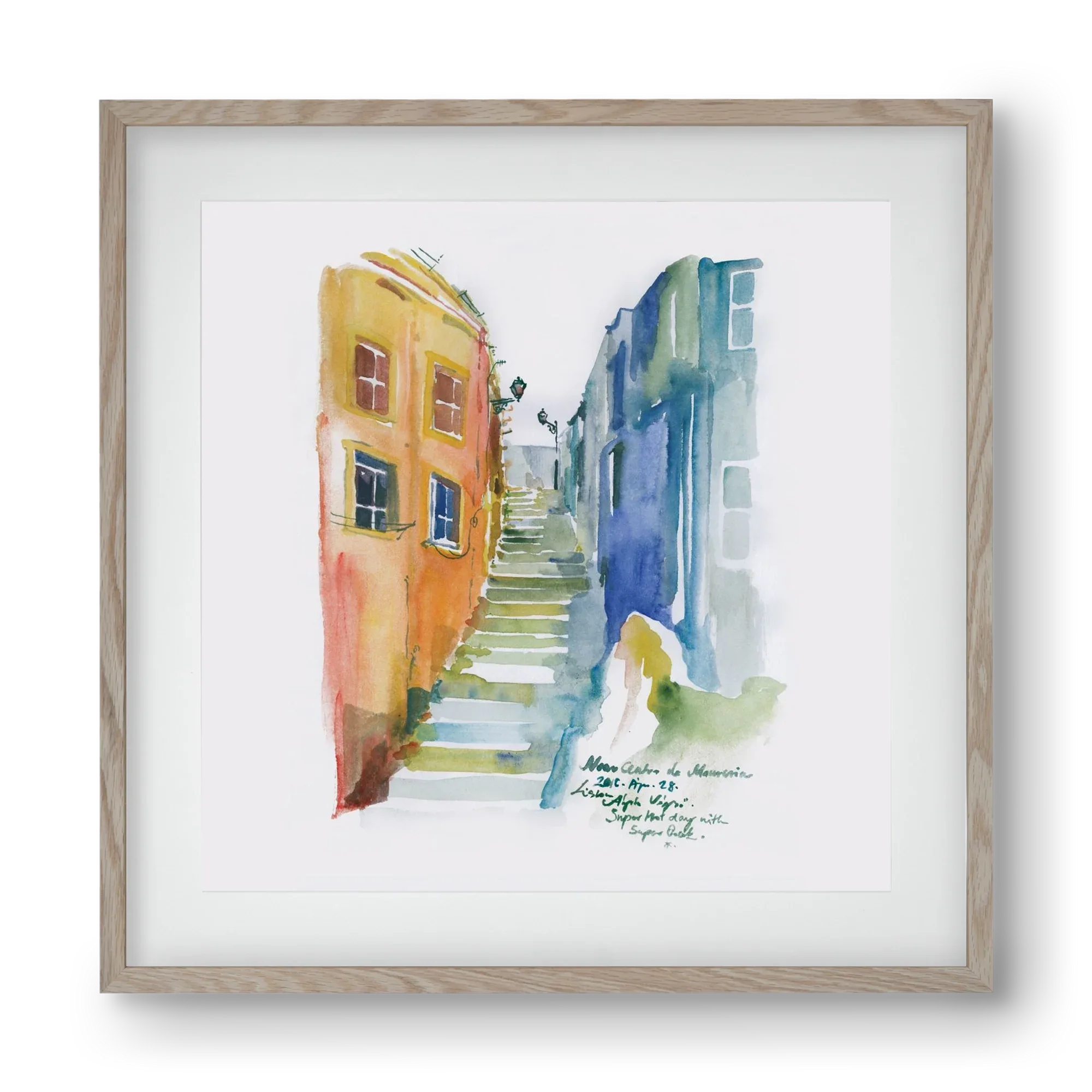 LISBON Aquarelle No.1 - artbridge