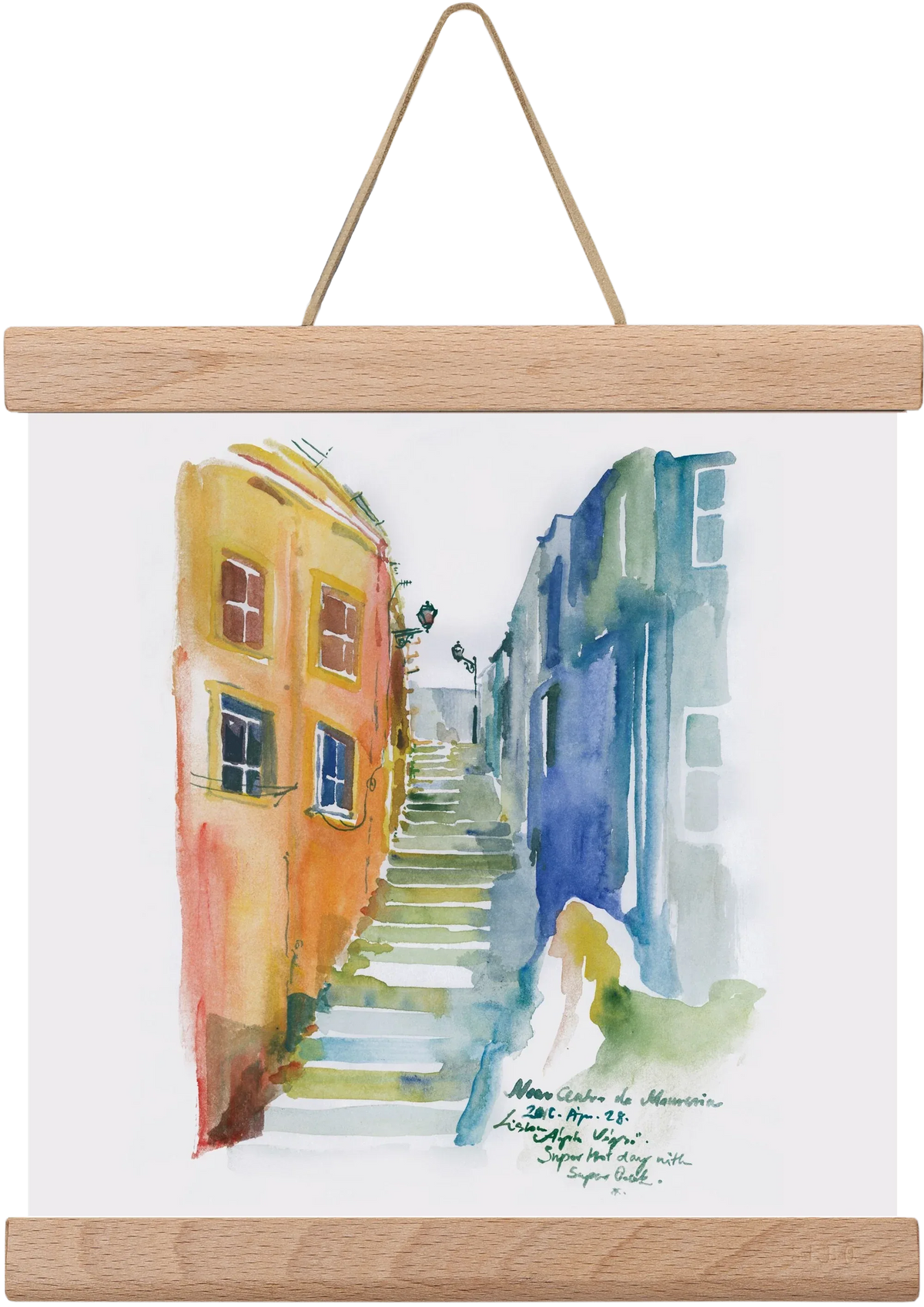 LISBON Aquarelle No.1 - artbridge