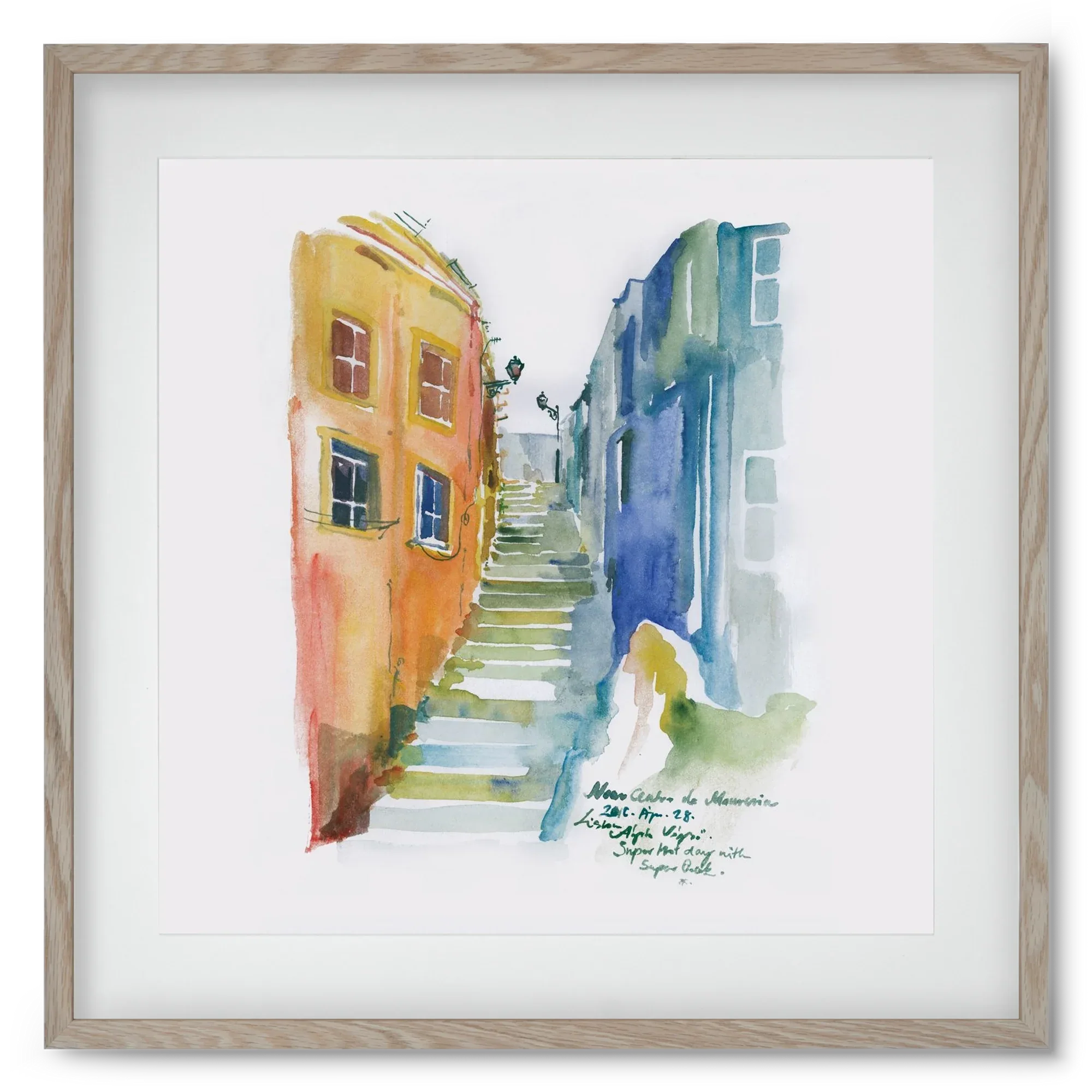 LISBON Aquarelle No.1 - artbridge