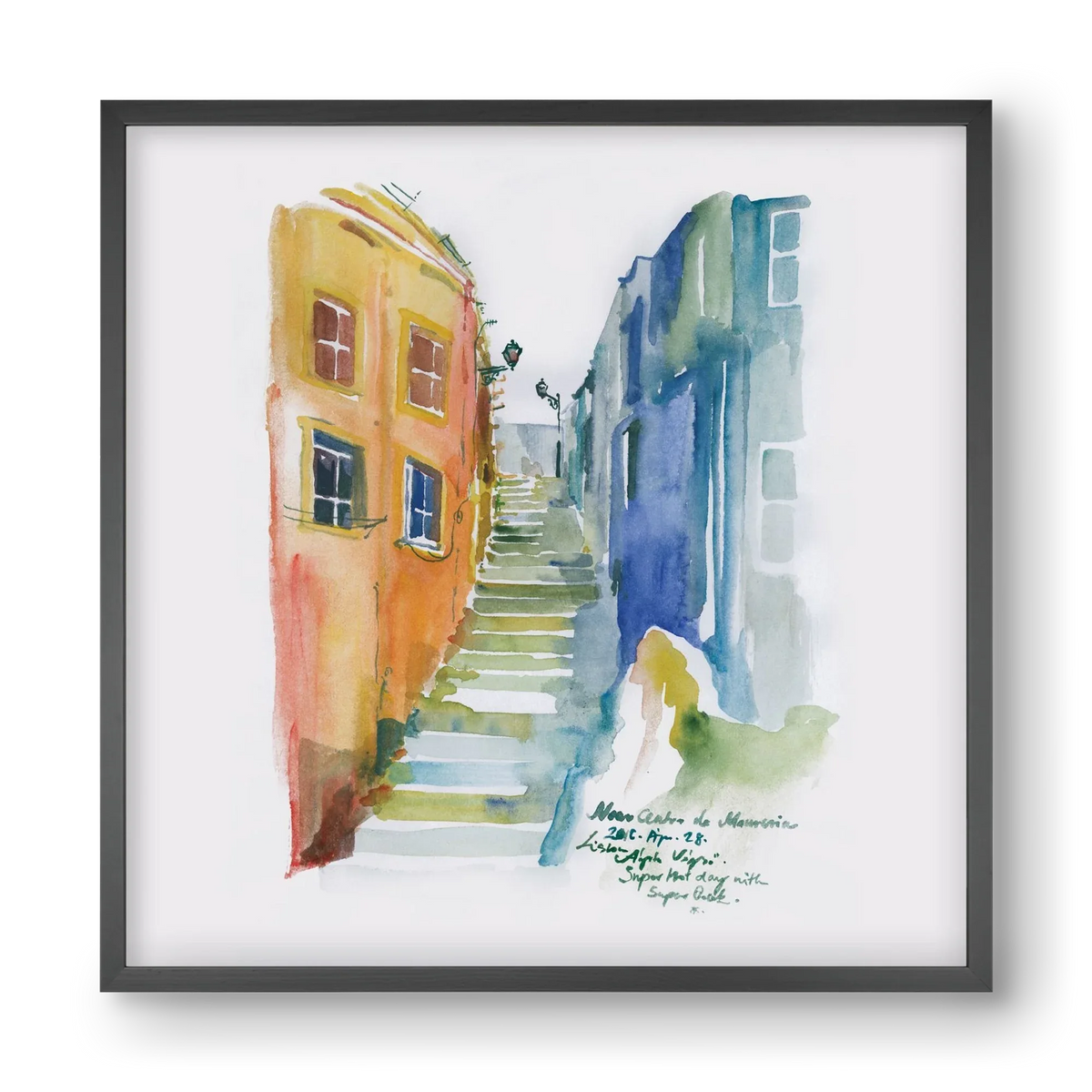 LISBON Aquarelle No.1 - artbridge