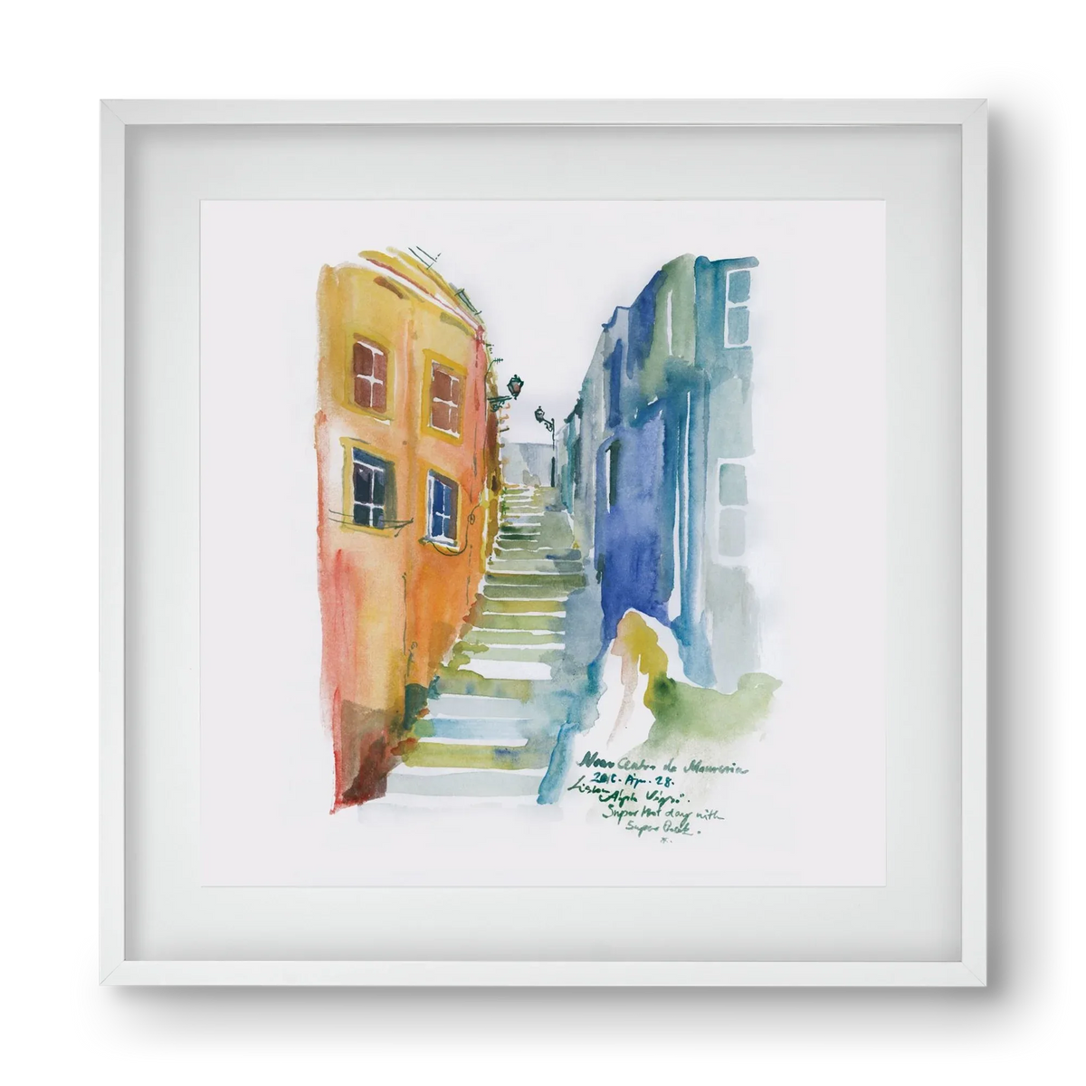 LISBON Aquarelle No.1 - artbridge