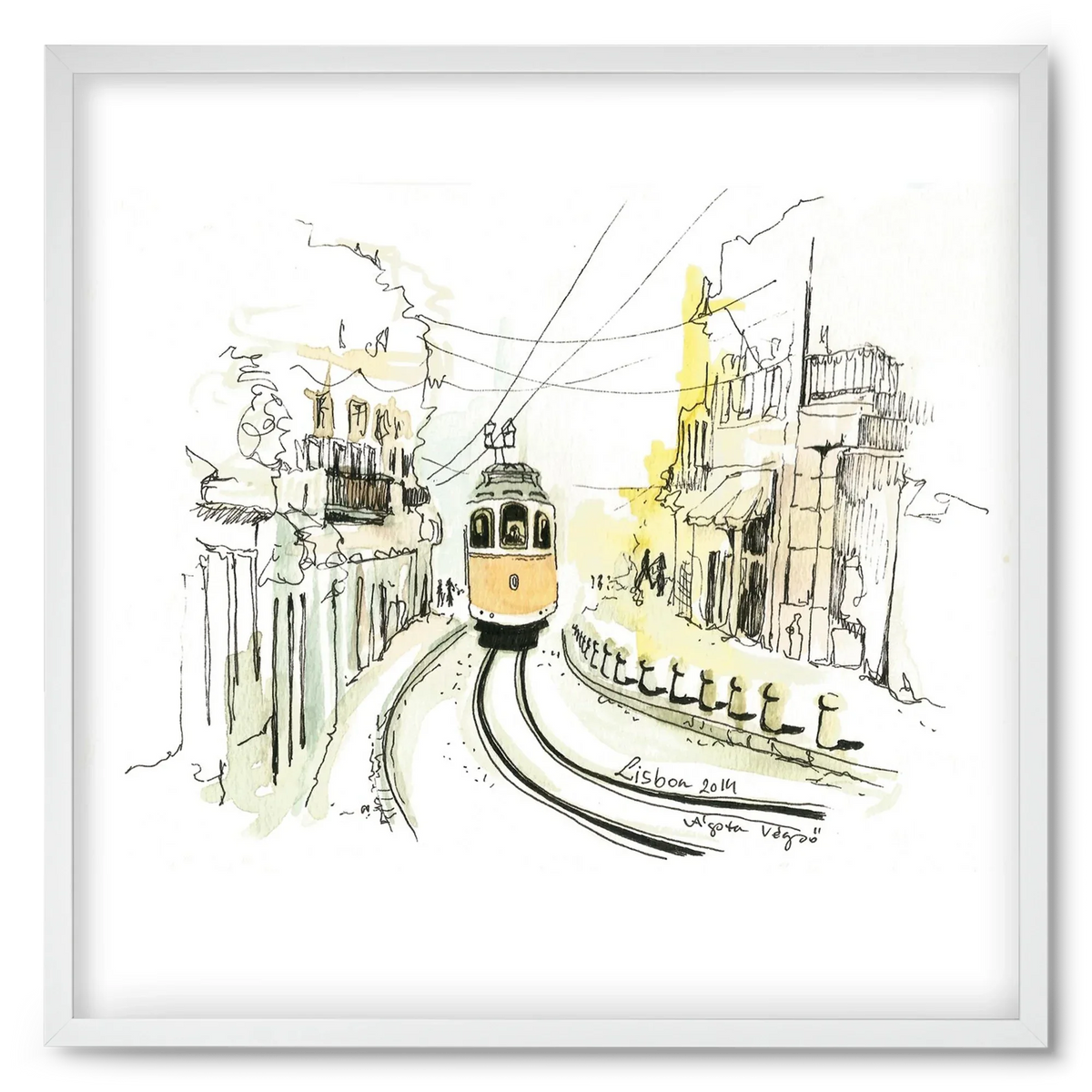LISBON Aquarelle No.2 - artbridge