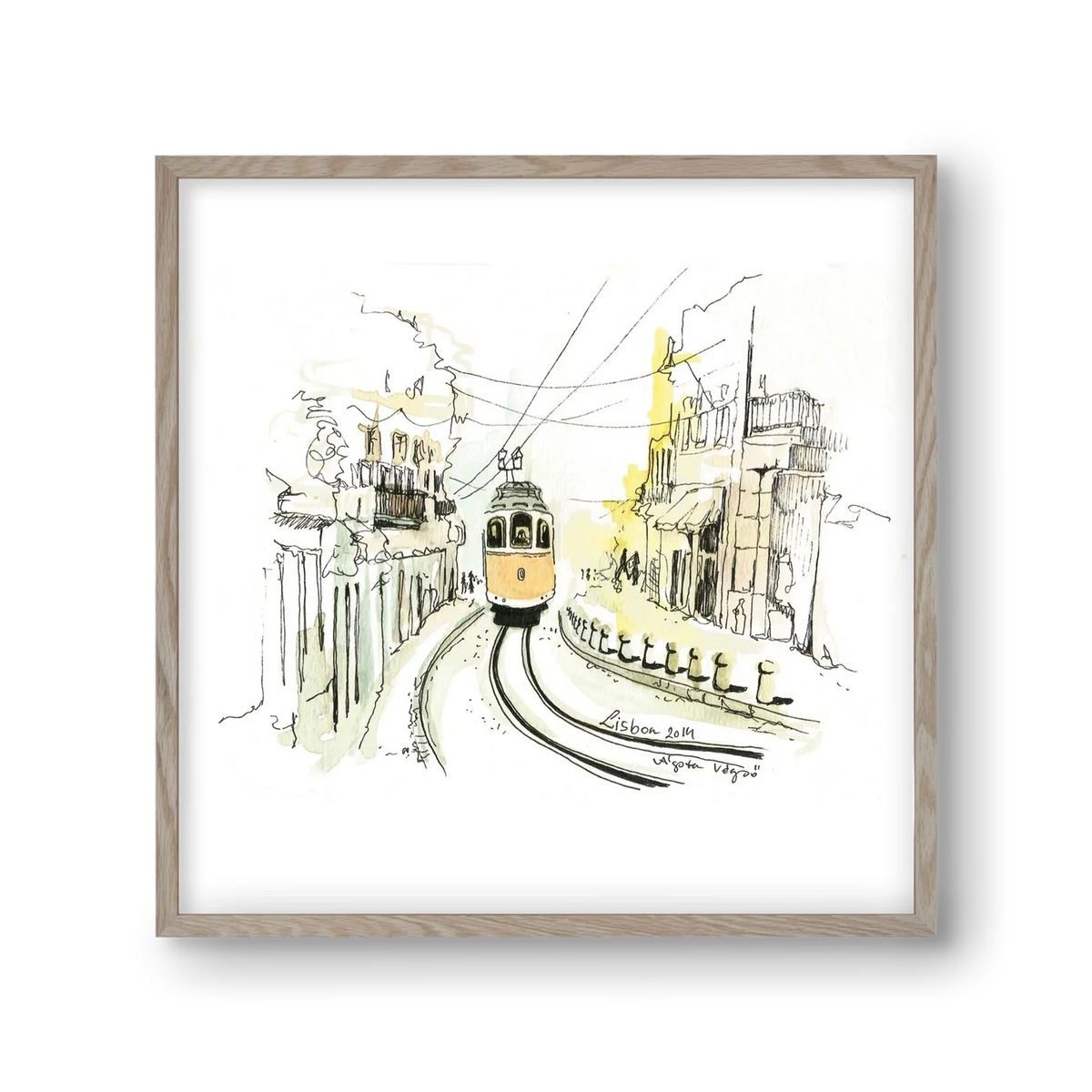 LISBON Aquarelle No.2 - artbridge