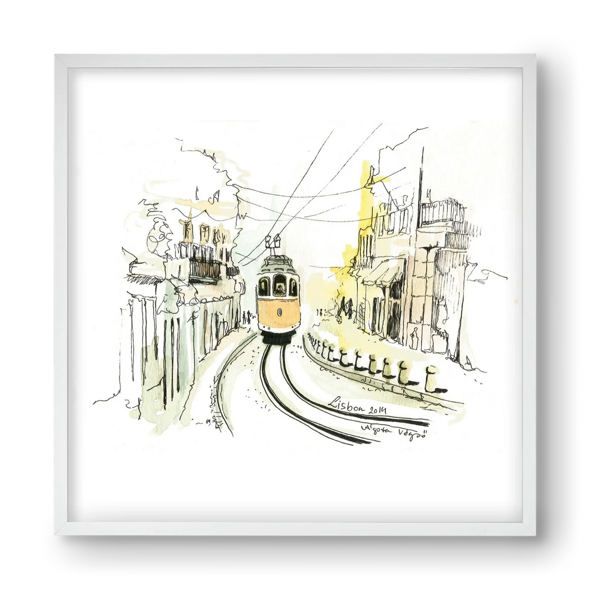 LISBON Aquarelle No.2 - artbridge
