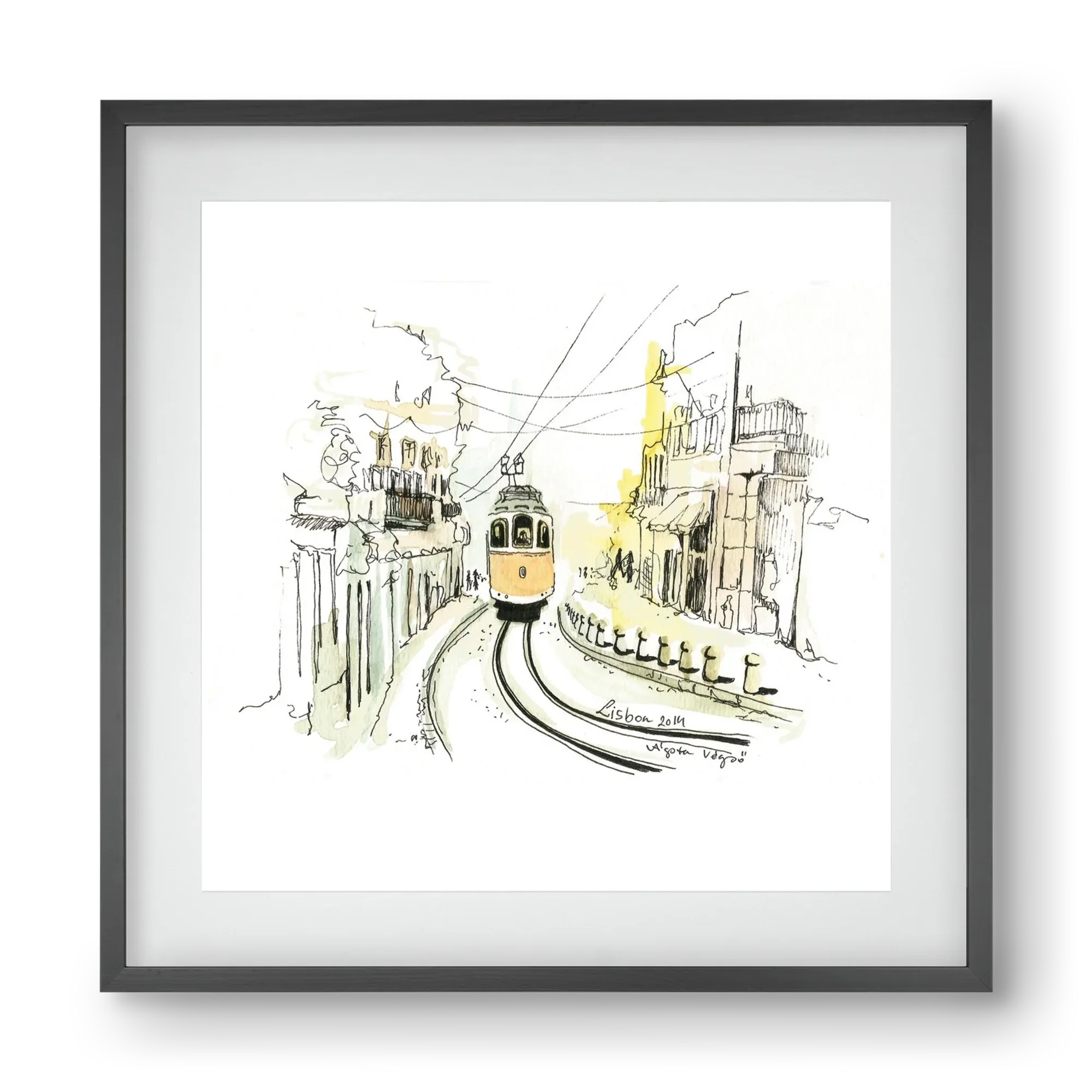 LISBON Aquarelle No.2 - artbridge