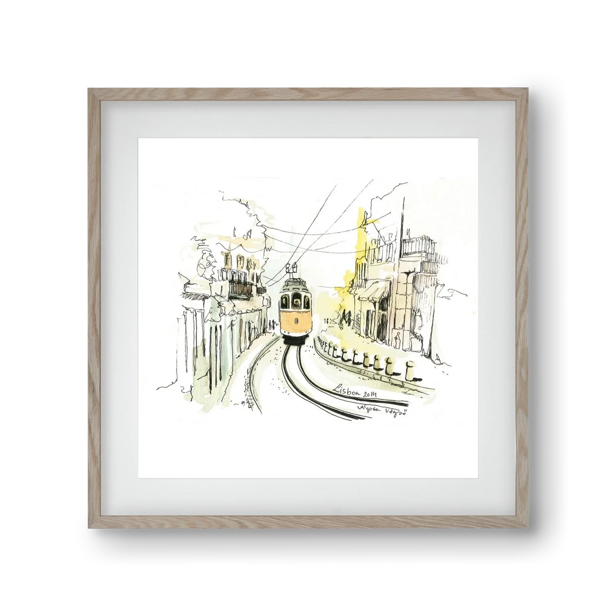 LISBON Aquarelle No.2 - artbridge