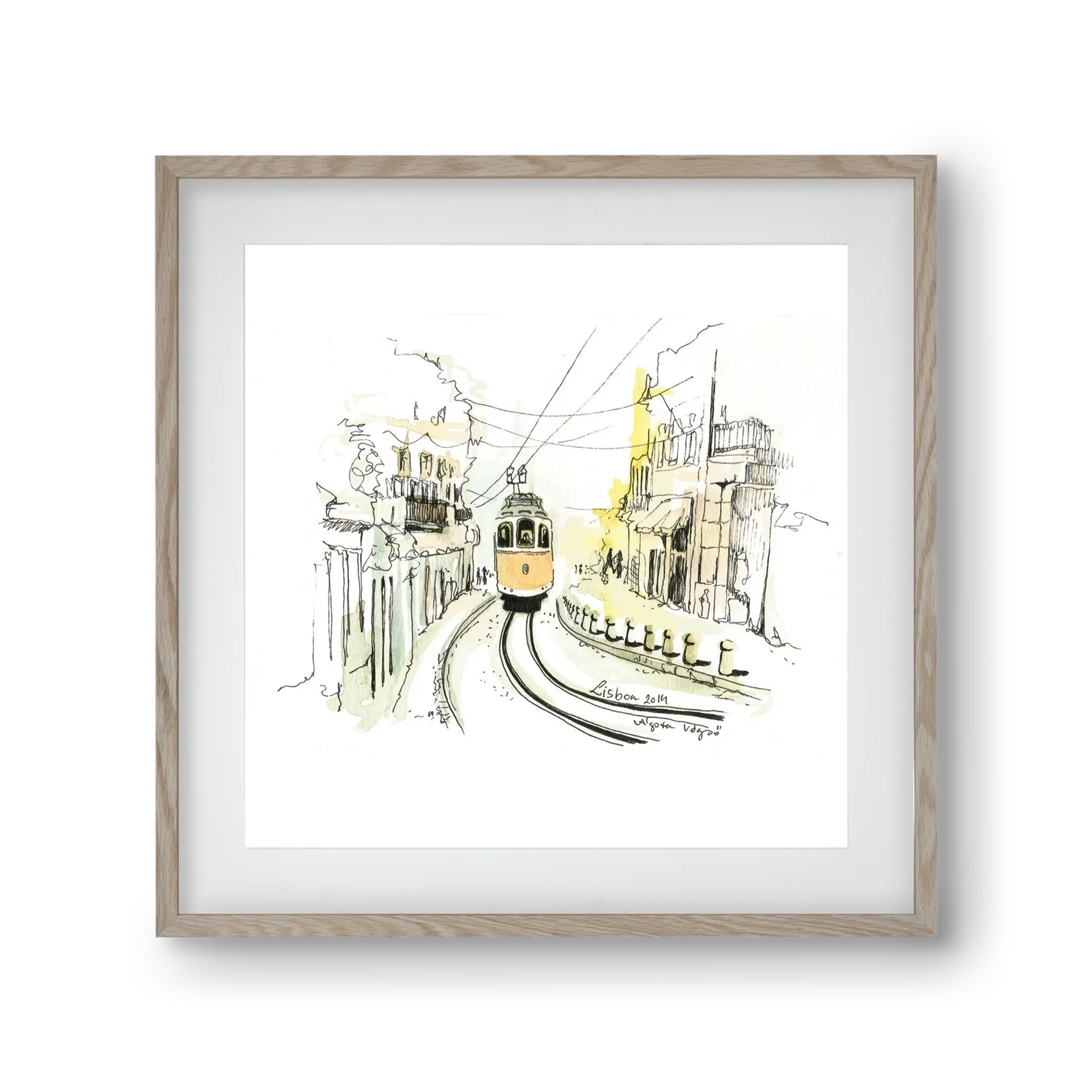LISBON Aquarelle No.2 - artbridge