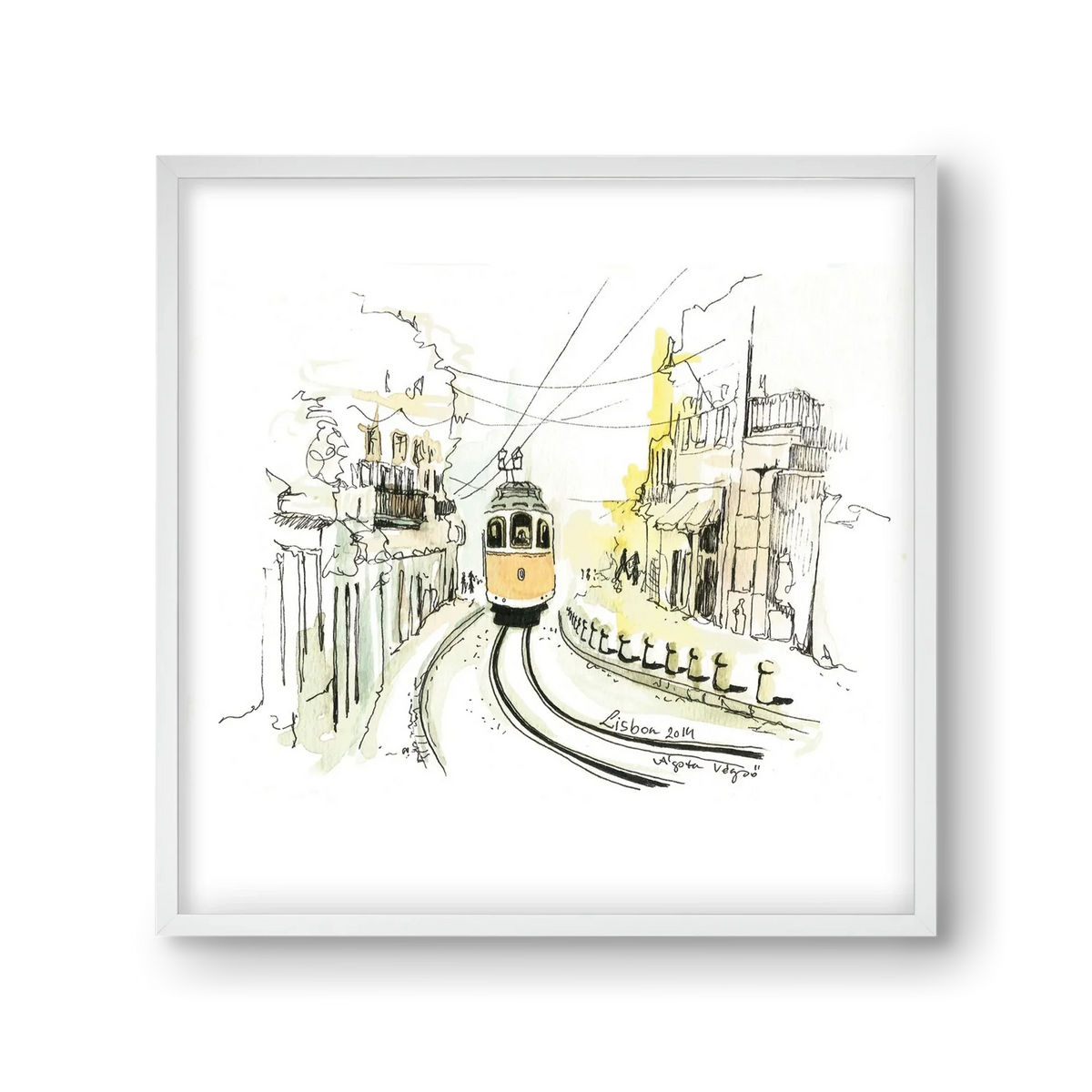 LISBON Aquarelle No.2 - artbridge