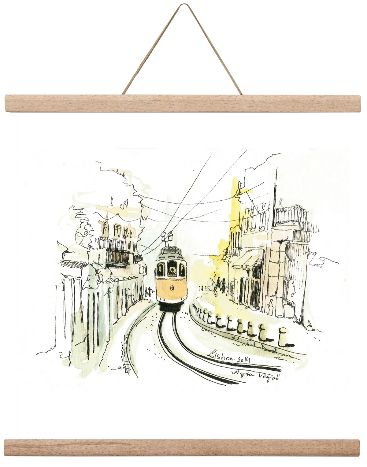 LISBON Aquarelle No.2 - artbridge
