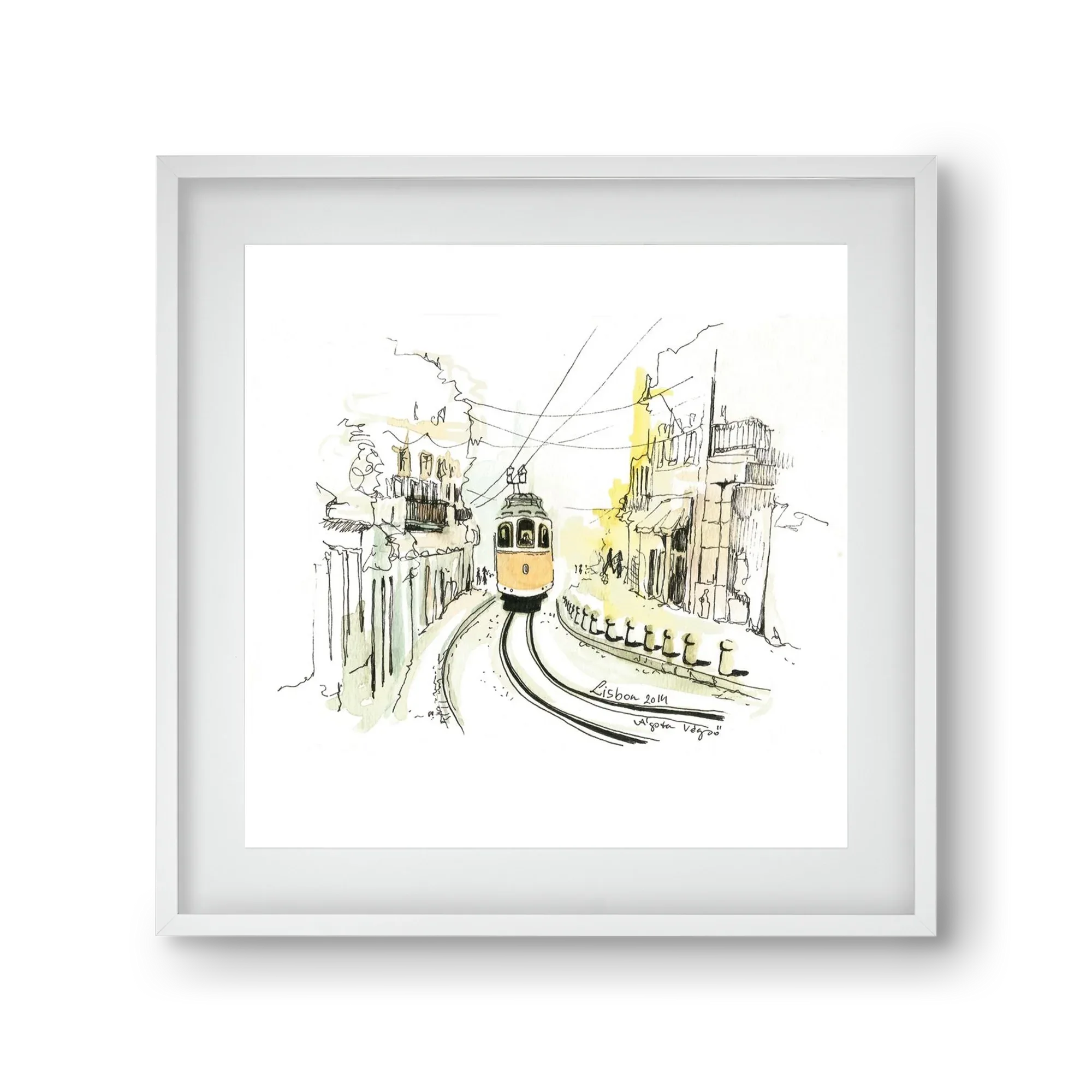 LISBON Aquarelle No.2 - artbridge