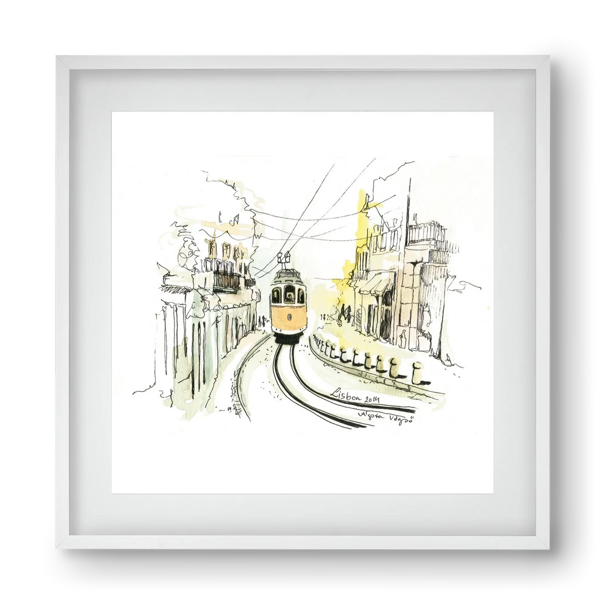 LISBON Aquarelle No.2 - artbridge