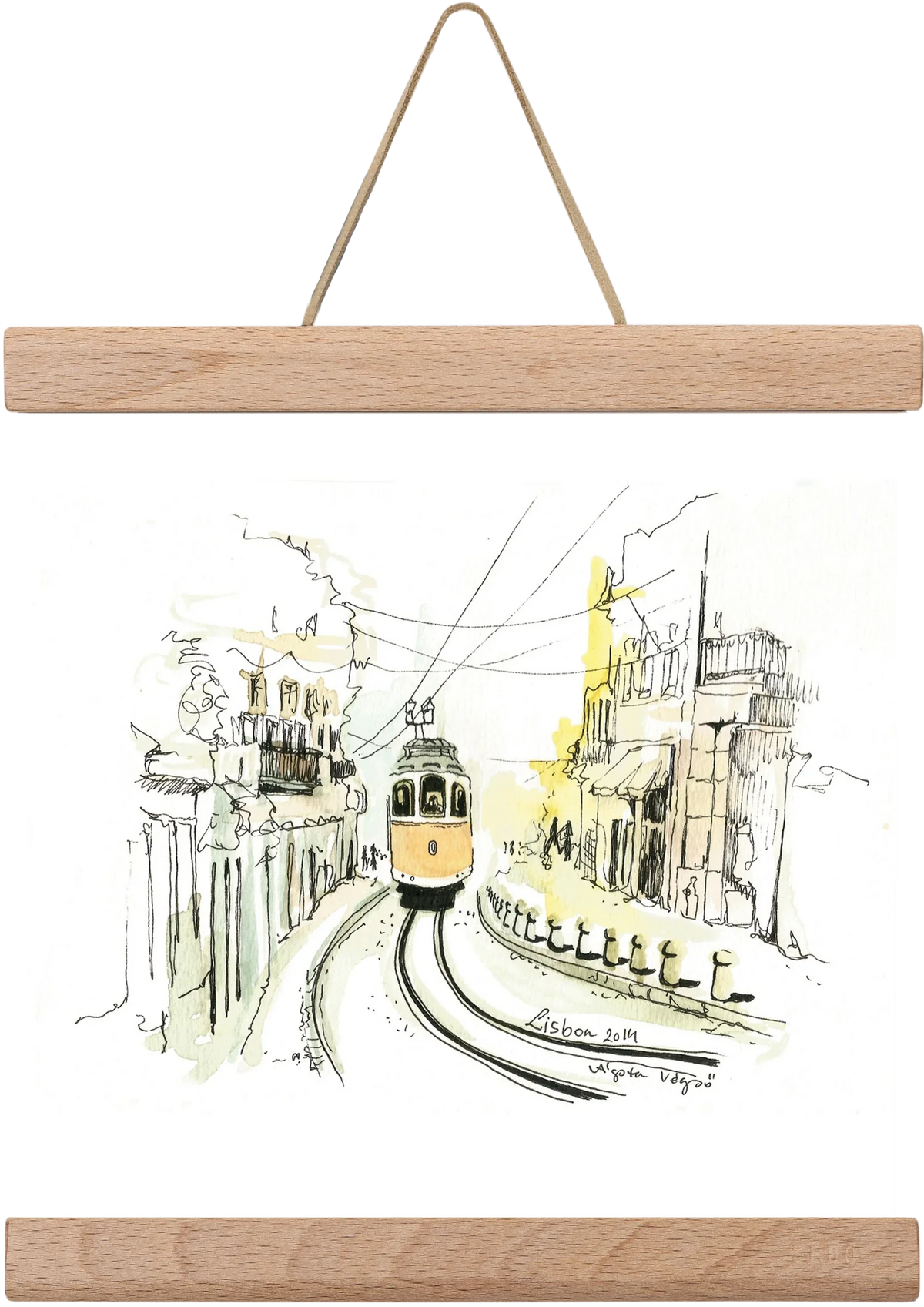 LISBON Aquarelle No.2 - artbridge