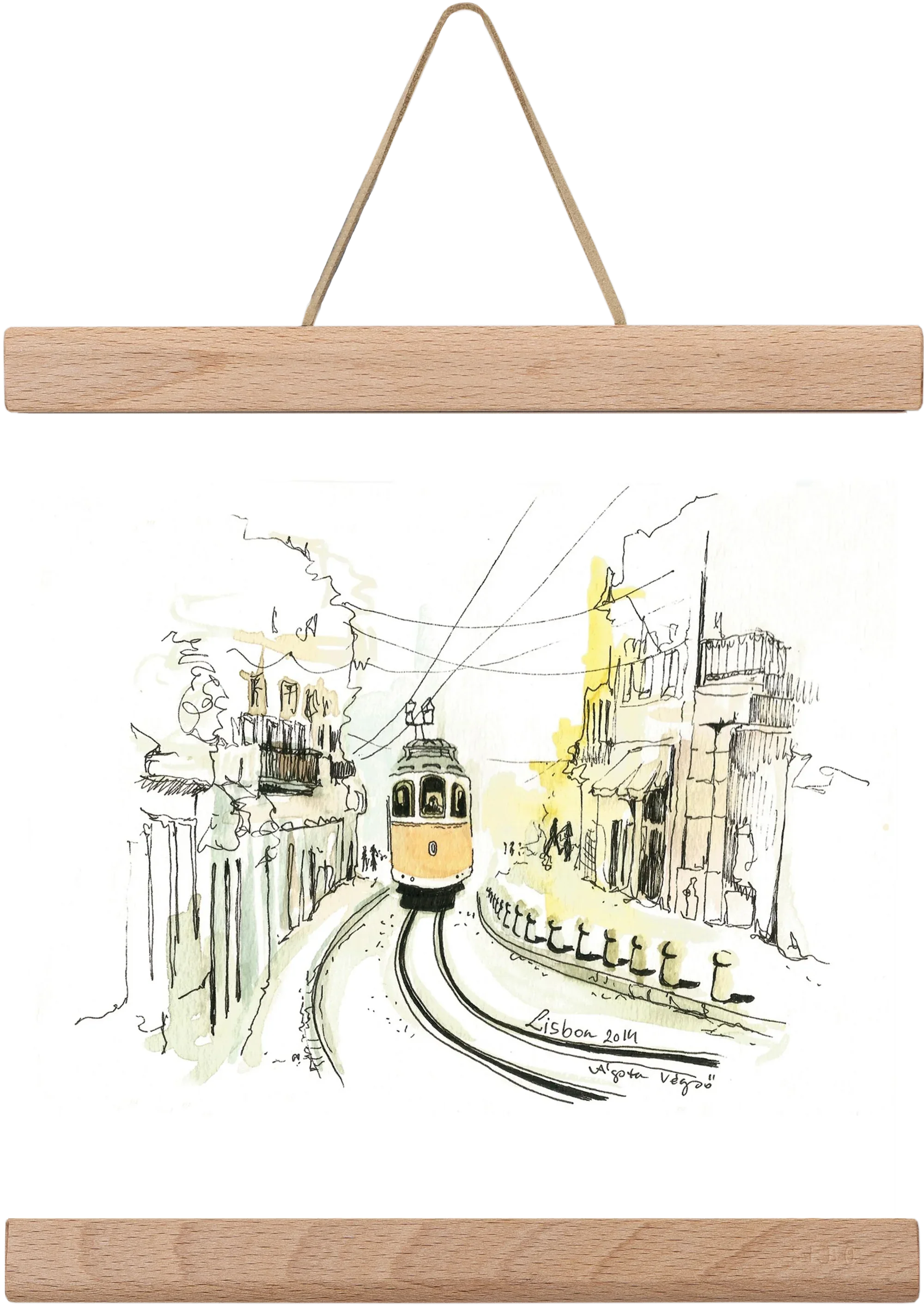 LISBON Aquarelle No.2 - artbridge