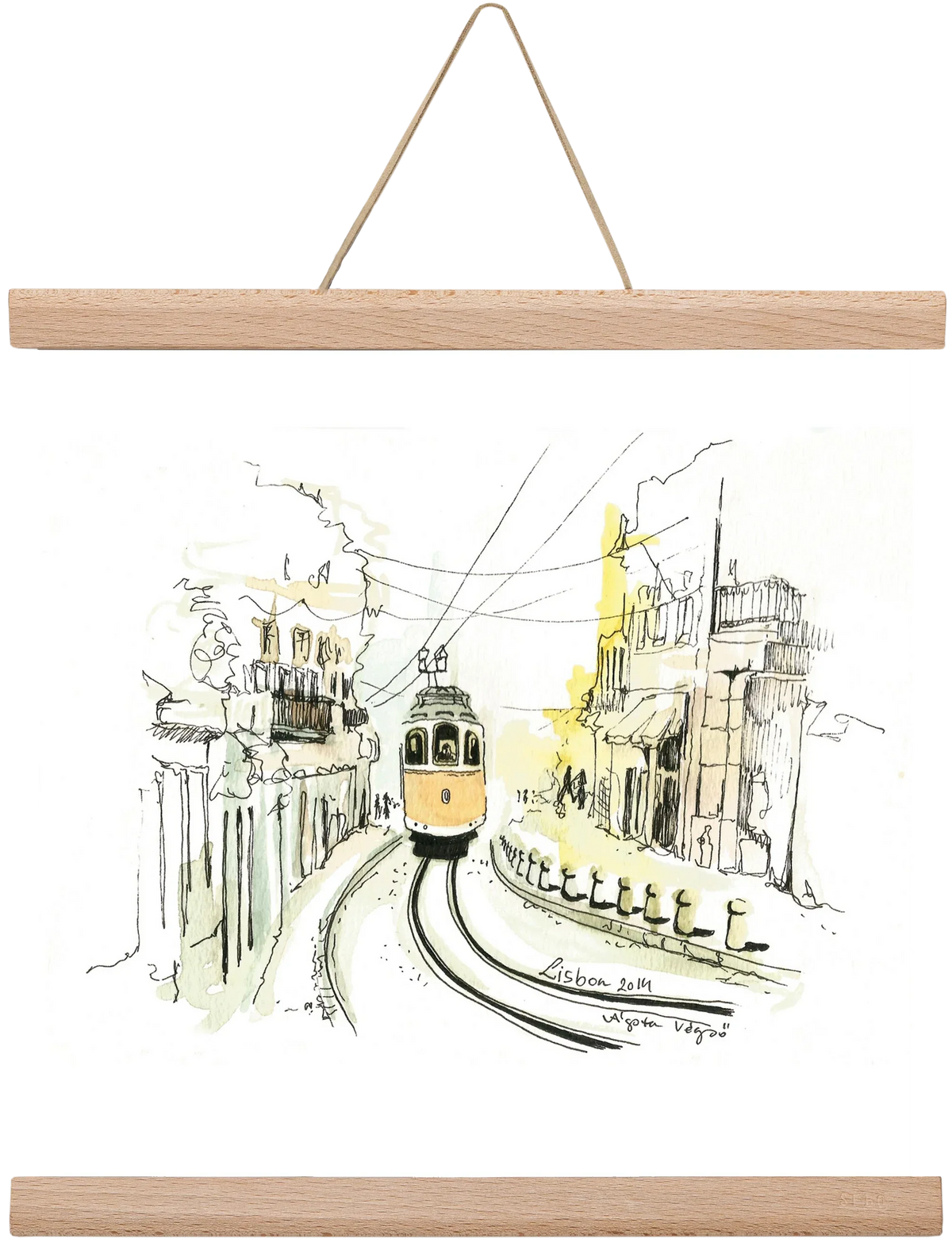 LISBON Aquarelle No.2 - artbridge