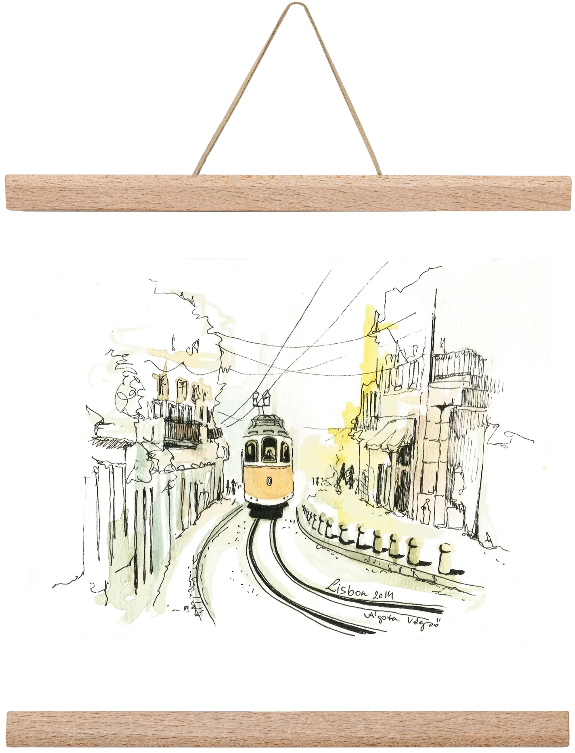 LISBON Aquarelle No.2 - artbridge