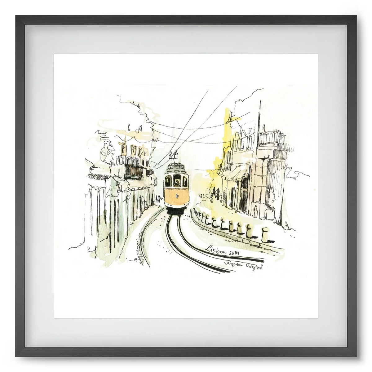 LISBON Aquarelle No.2 - artbridge