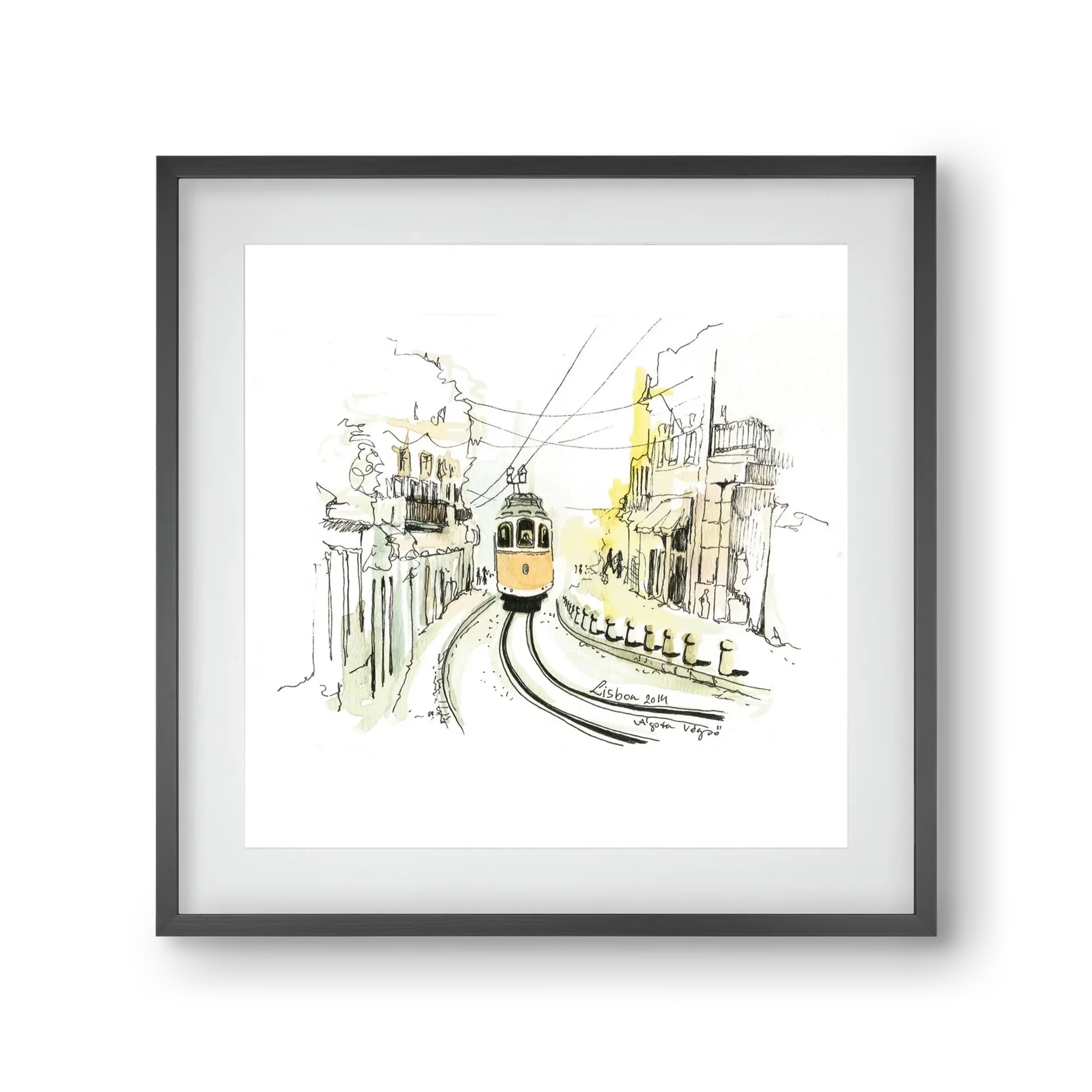 LISBON Aquarelle No.2 - artbridge