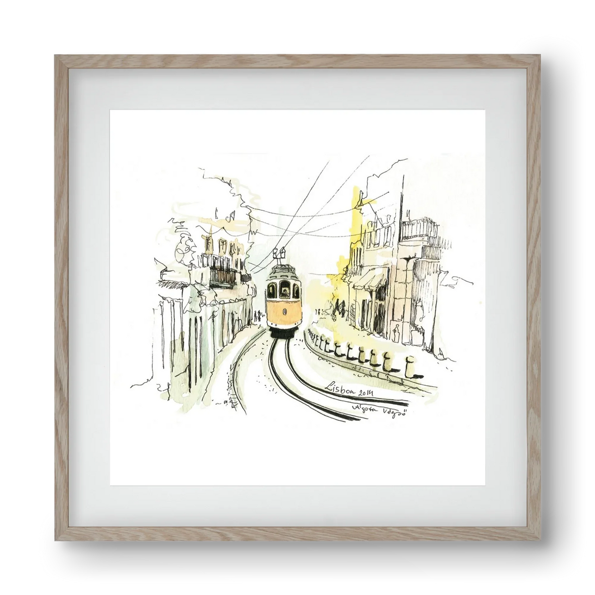 LISBON Aquarelle No.2 - artbridge