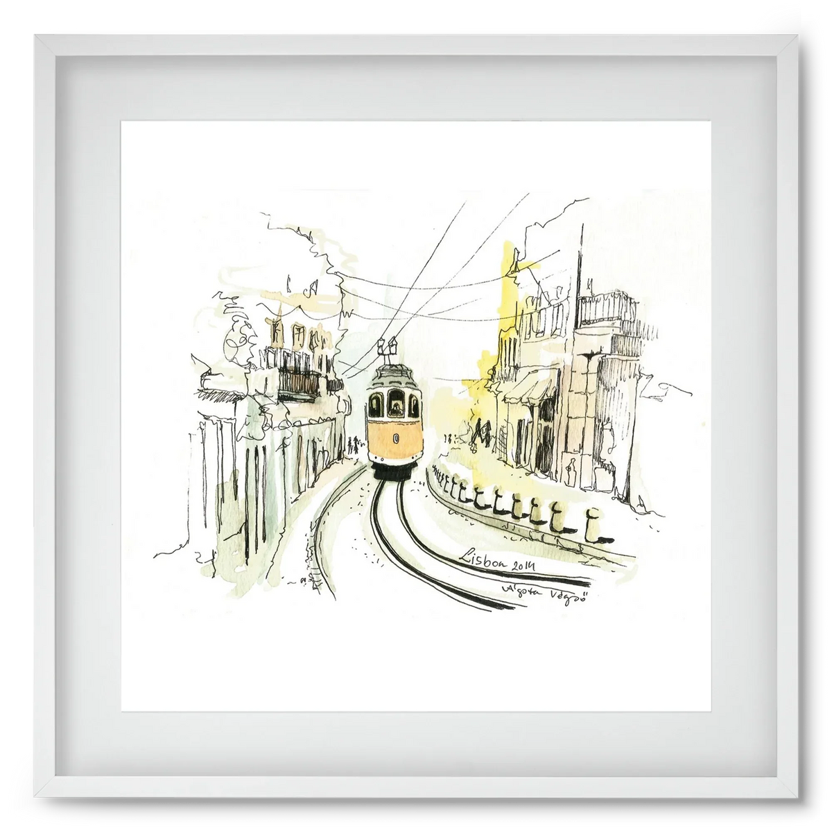 LISBON Aquarelle No.2 - artbridge