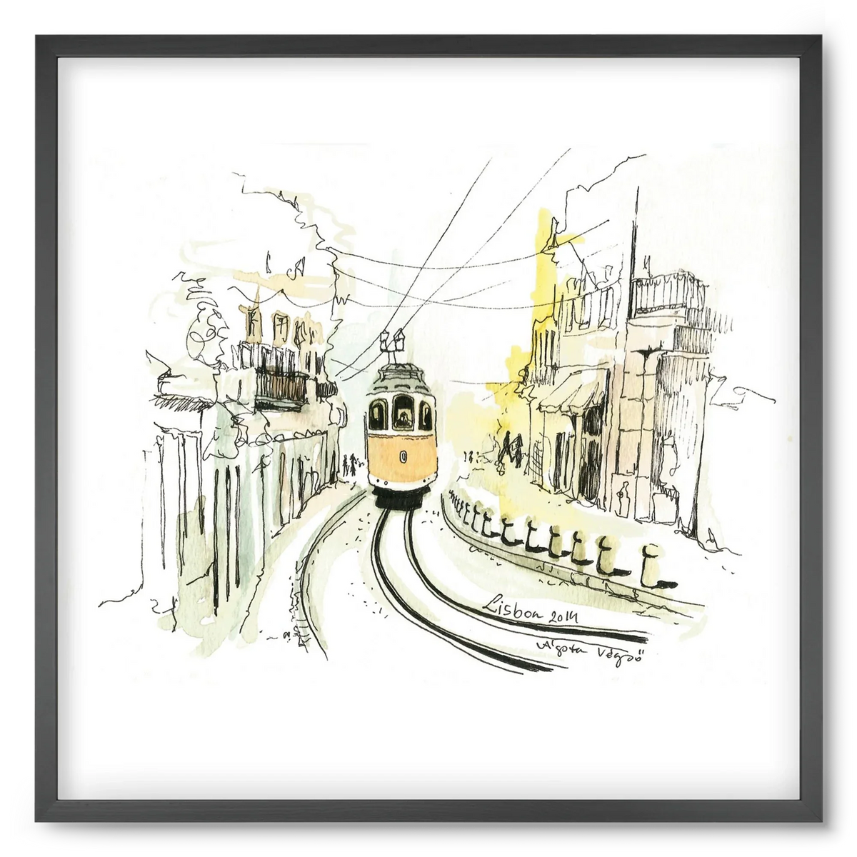LISBON Aquarelle No.2 - artbridge