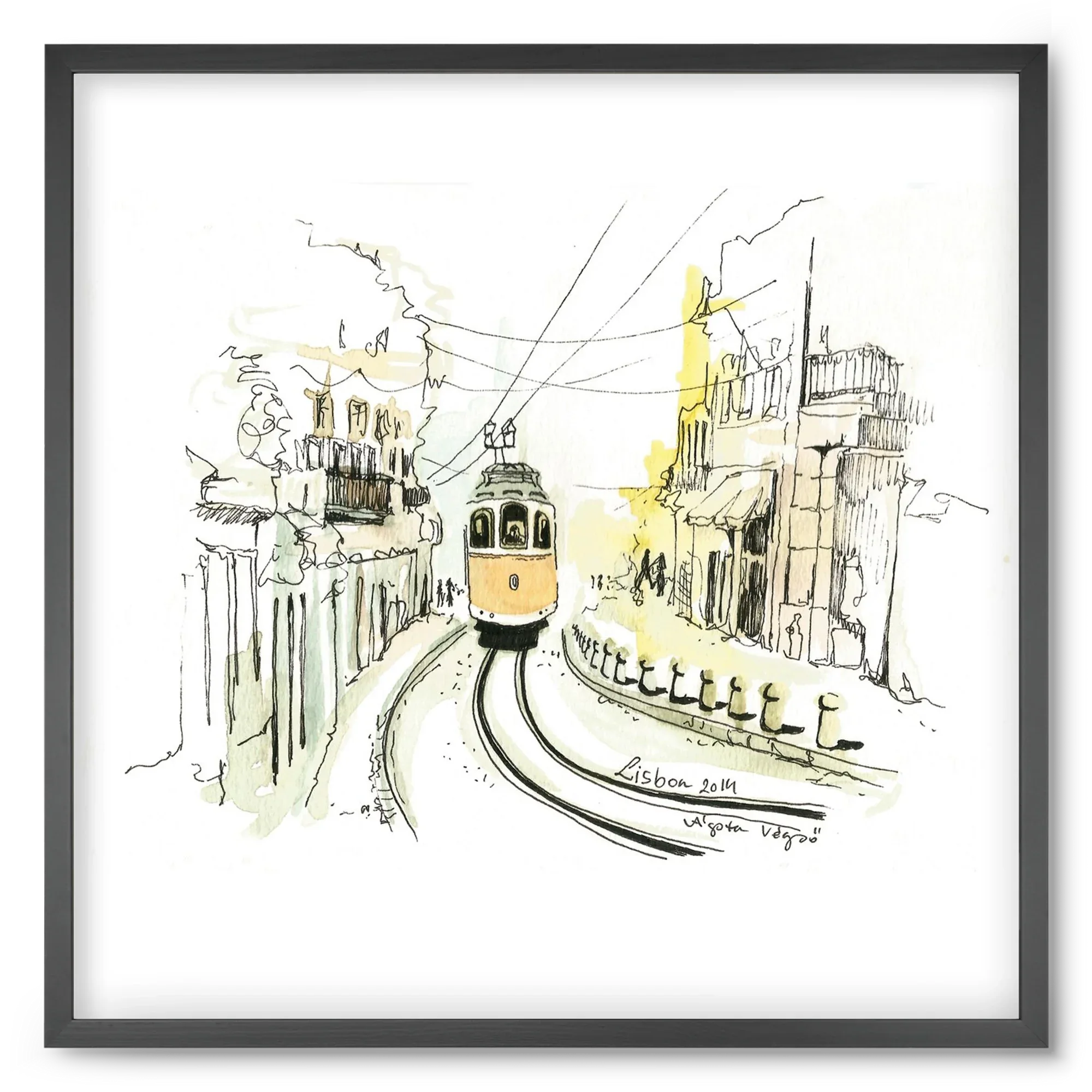 LISBON Aquarelle No.2 - artbridge