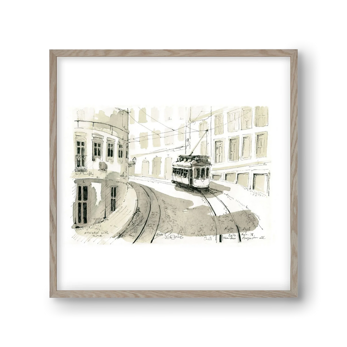 Lisbon Aquarelle No.5 - artbridge
