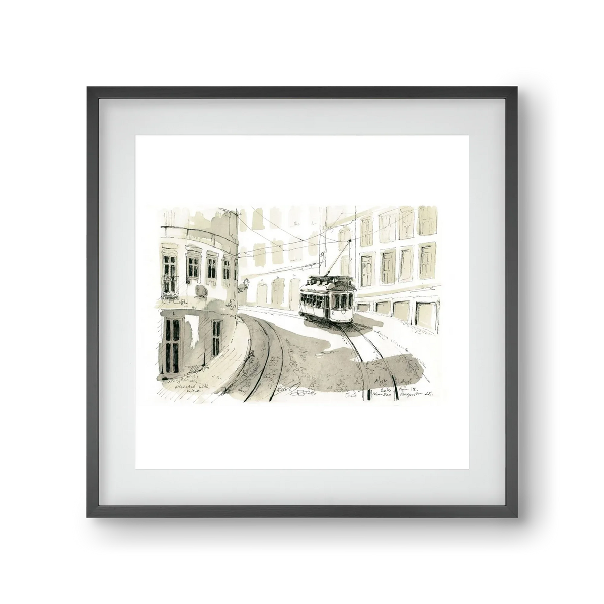 Lisbon Aquarelle No.5 - artbridge