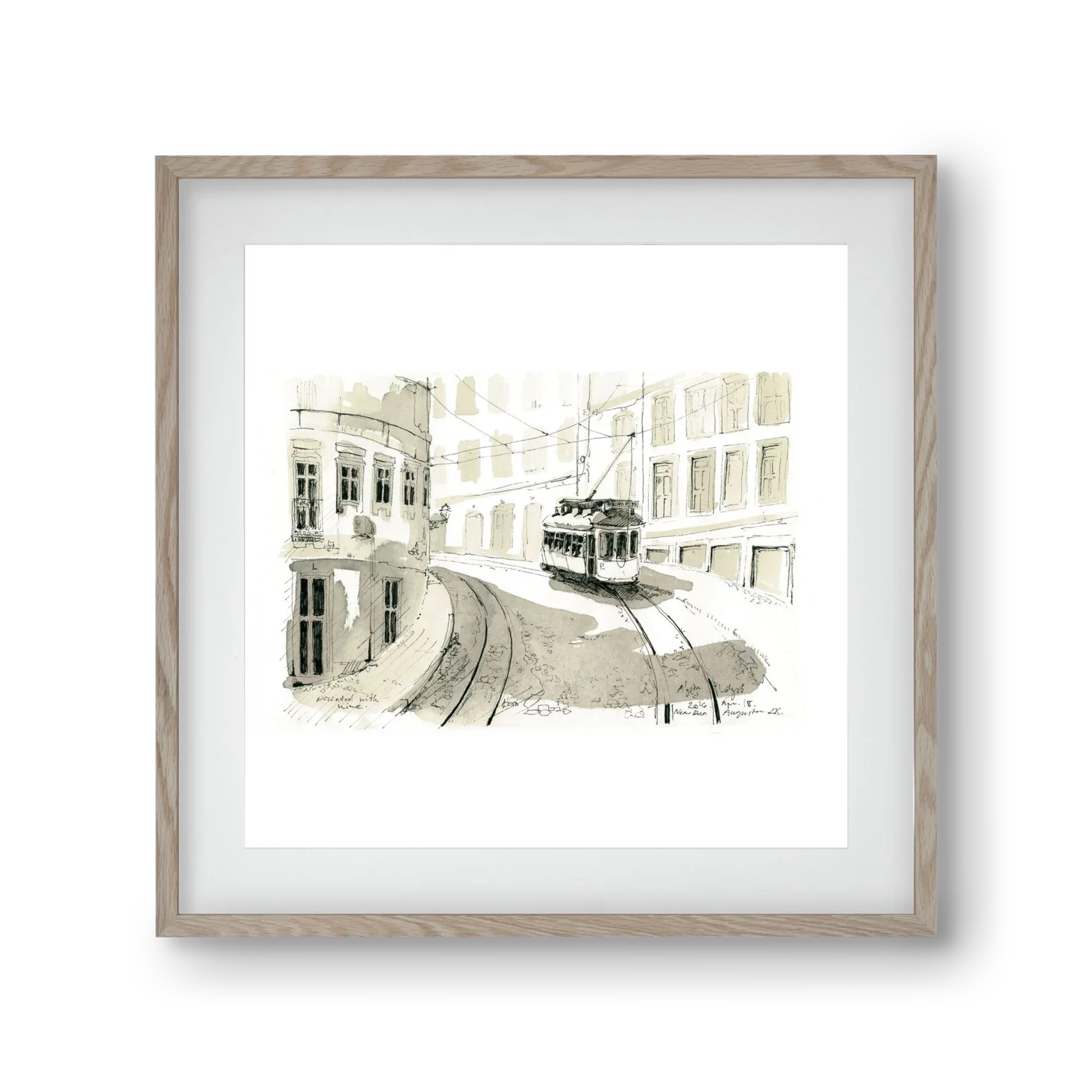 Lisbon Aquarelle No.5 - artbridge