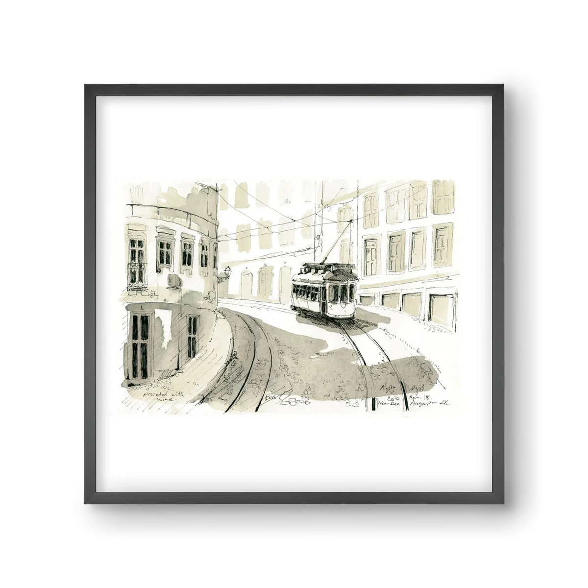 Lisbon Aquarelle No.5 - artbridge