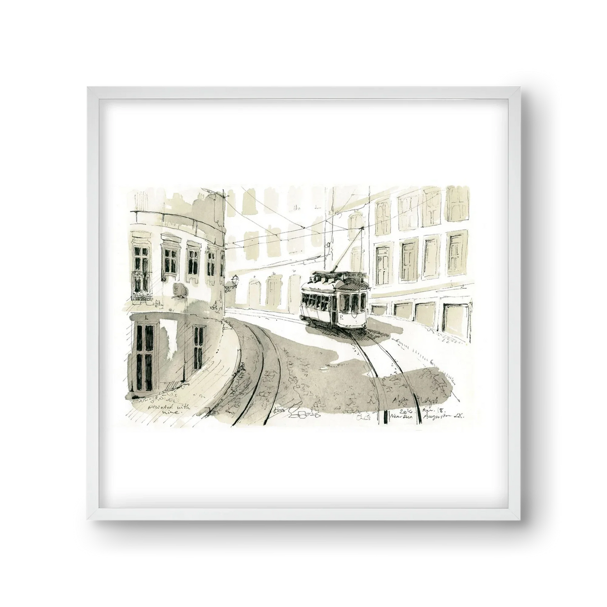 Lisbon Aquarelle No.5 - artbridge