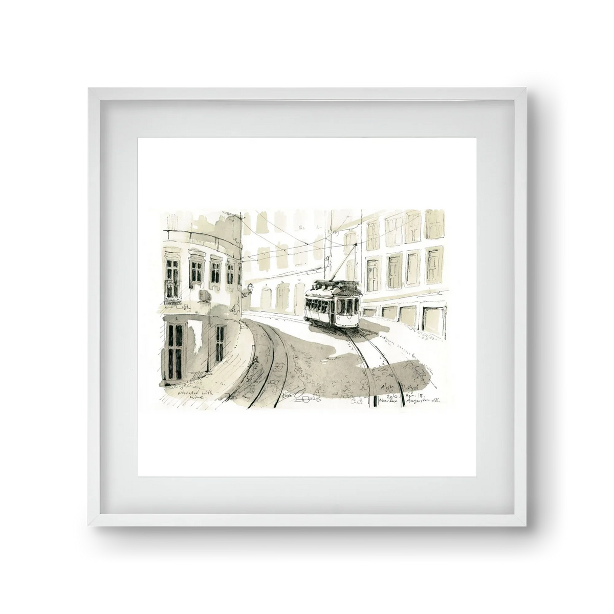 Lisbon Aquarelle No.5 - artbridge