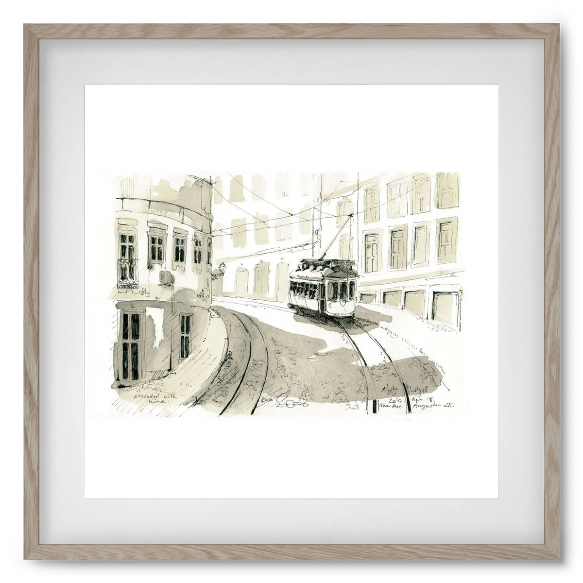 Lisbon Aquarelle No.5 - artbridge