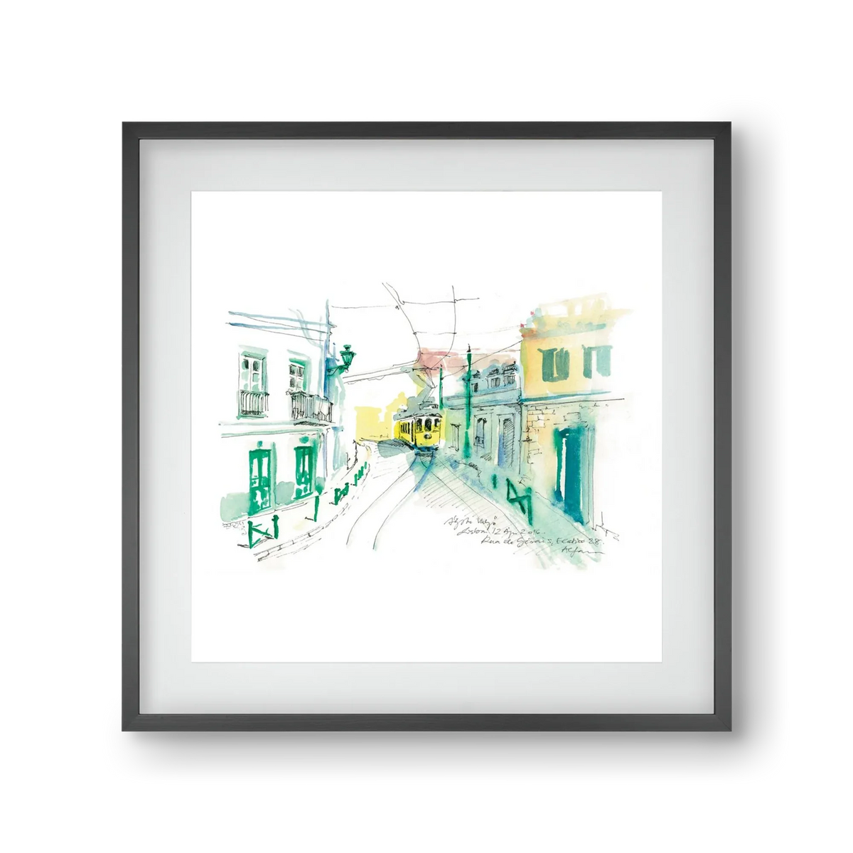 Lisbon Aquarelle No.6 - artbridge