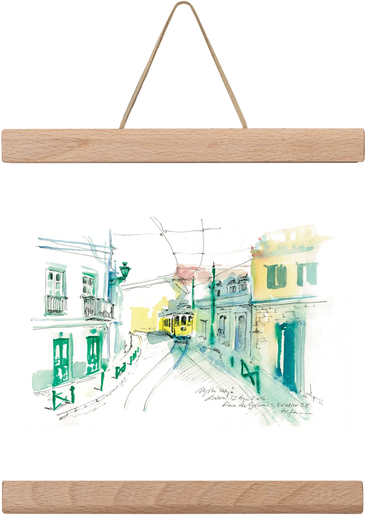 Lisbon Aquarelle No.6 - artbridge